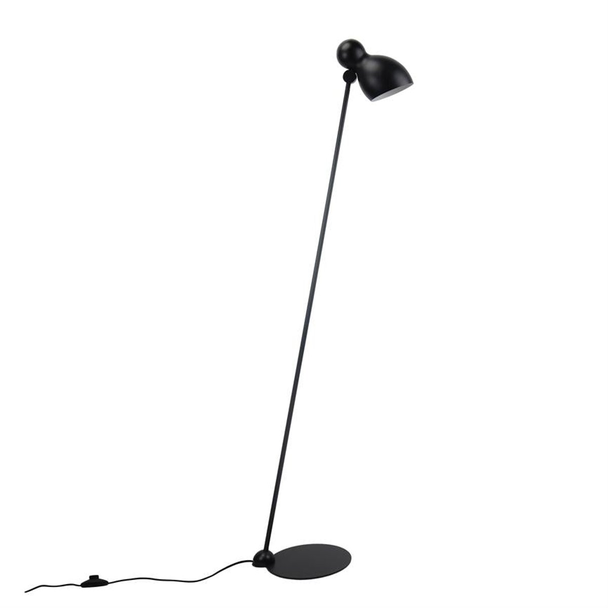 Lampadaire en métal noir LUDO noir, DYBERG LARSEN