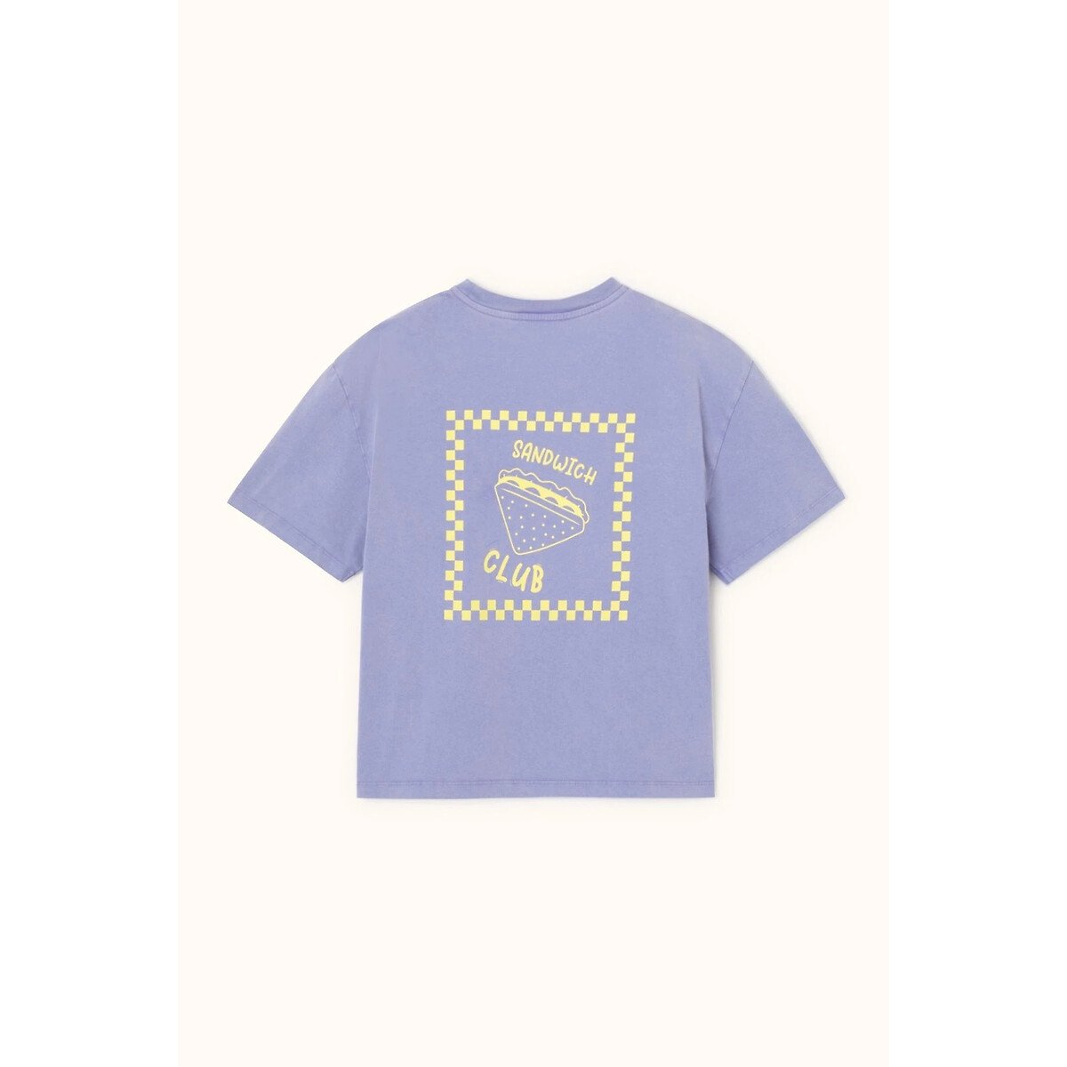 T-shirt à manches courtes imprimé au dos, TAMA mauve, APACHES COLLECTIONS