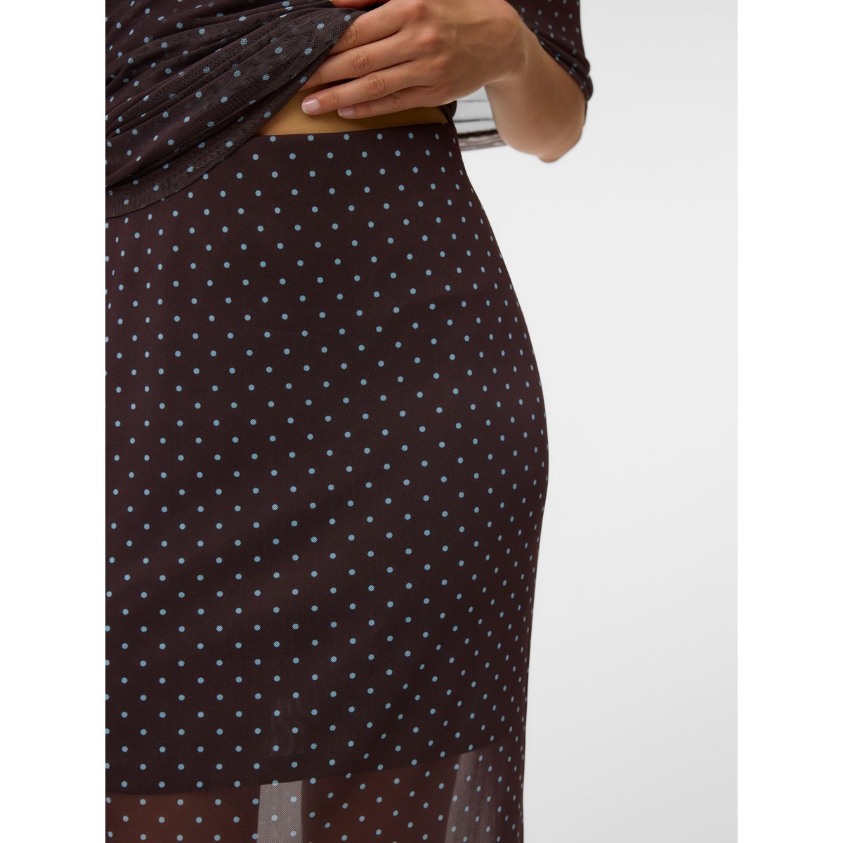 Jupe marron - chocolate torte, VERO MODA