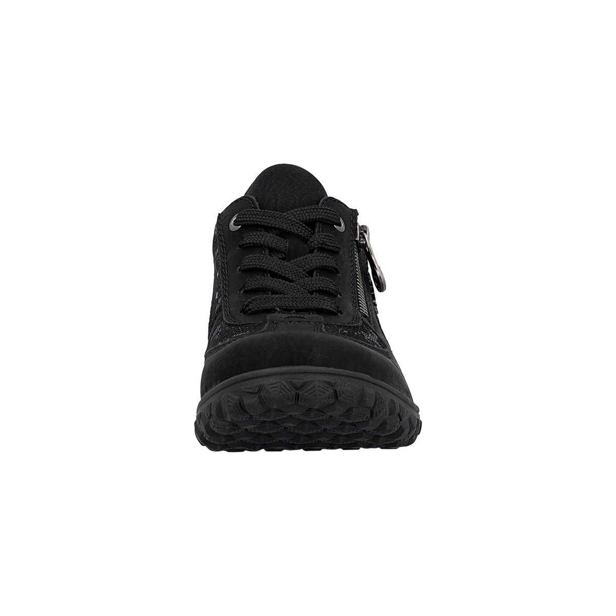 Basket Basse Cuir Scuol noir, RIEKER