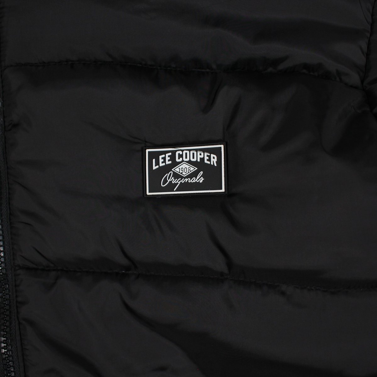 Doudoune matelassée zippée, poches zippées HIMALAYA noir, LEE COOPER