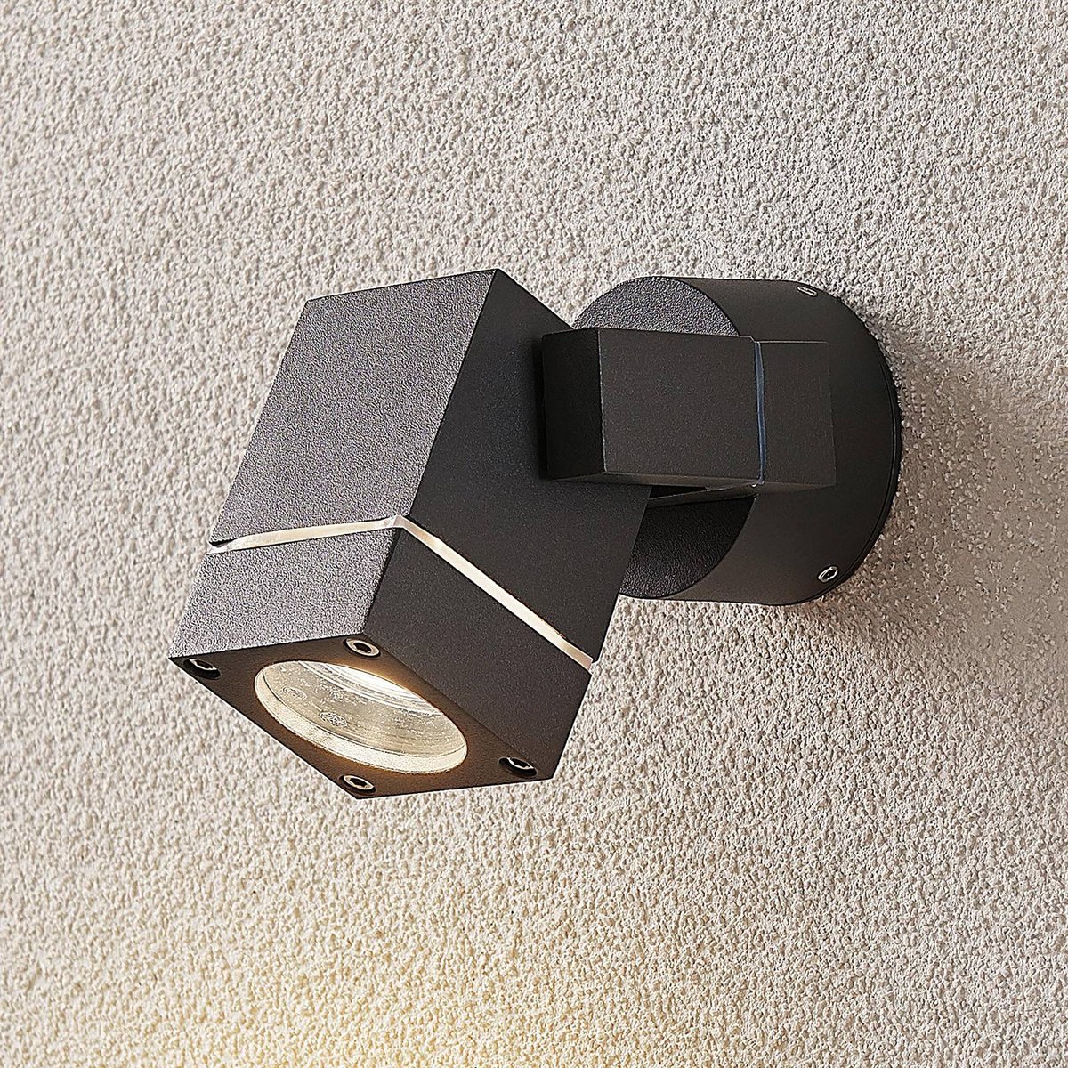Luminaire extérieur en aluminium moderne anthracite, LUCANDE