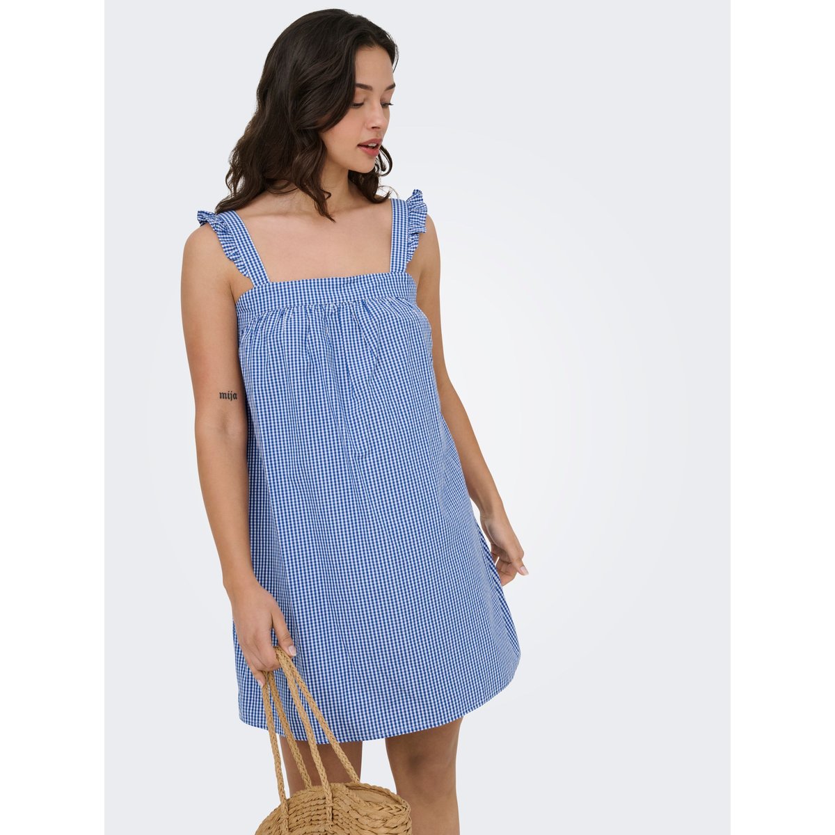 Robe blue bonnet, ONLY