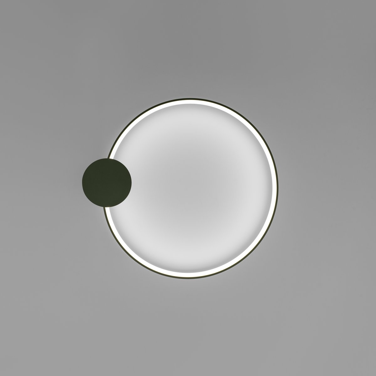 Plafonnier Aluminium Vert Olive LED 1 Rio vert olive, EDEN