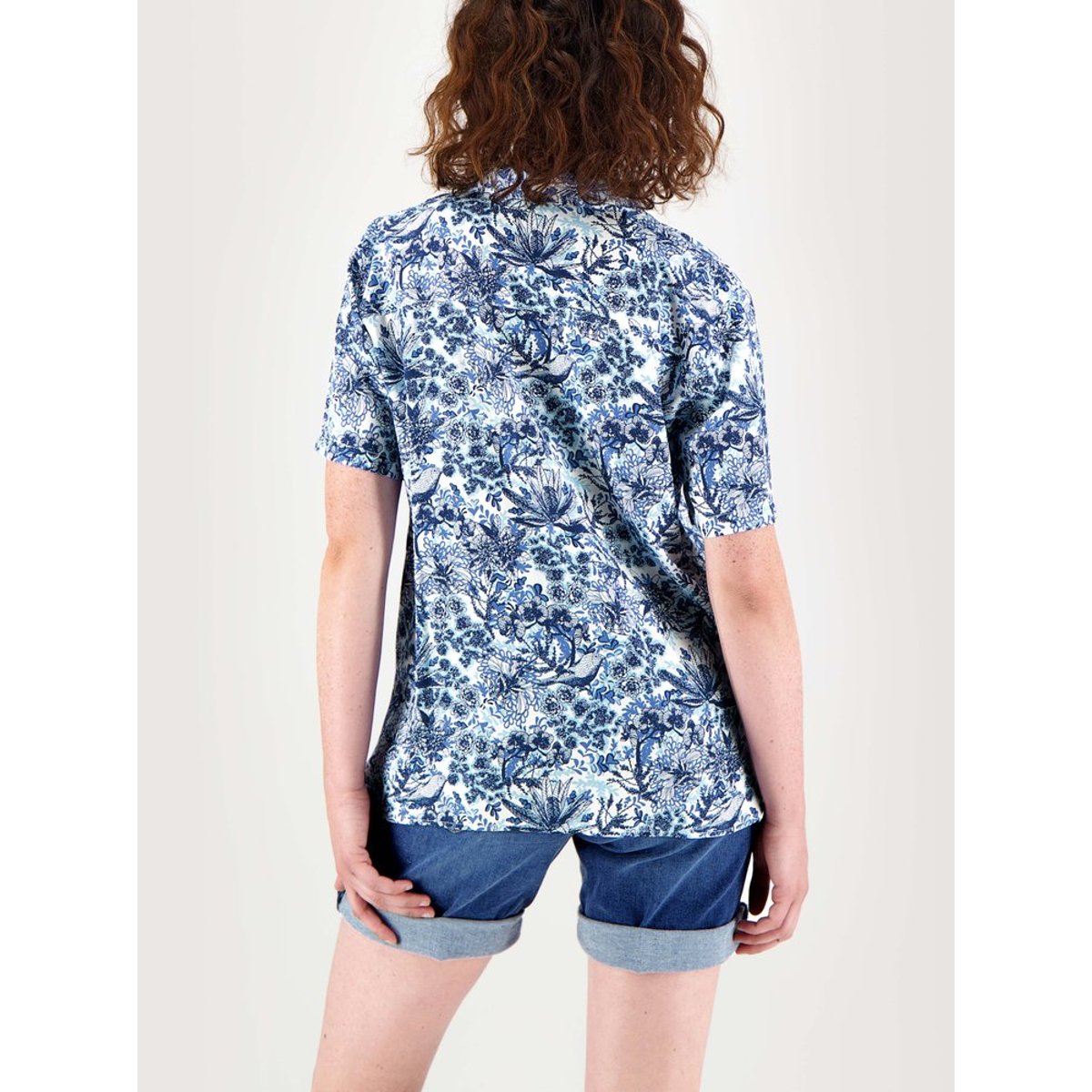 Chemise manches courtes RIFDACHA19592 pastel, TBS