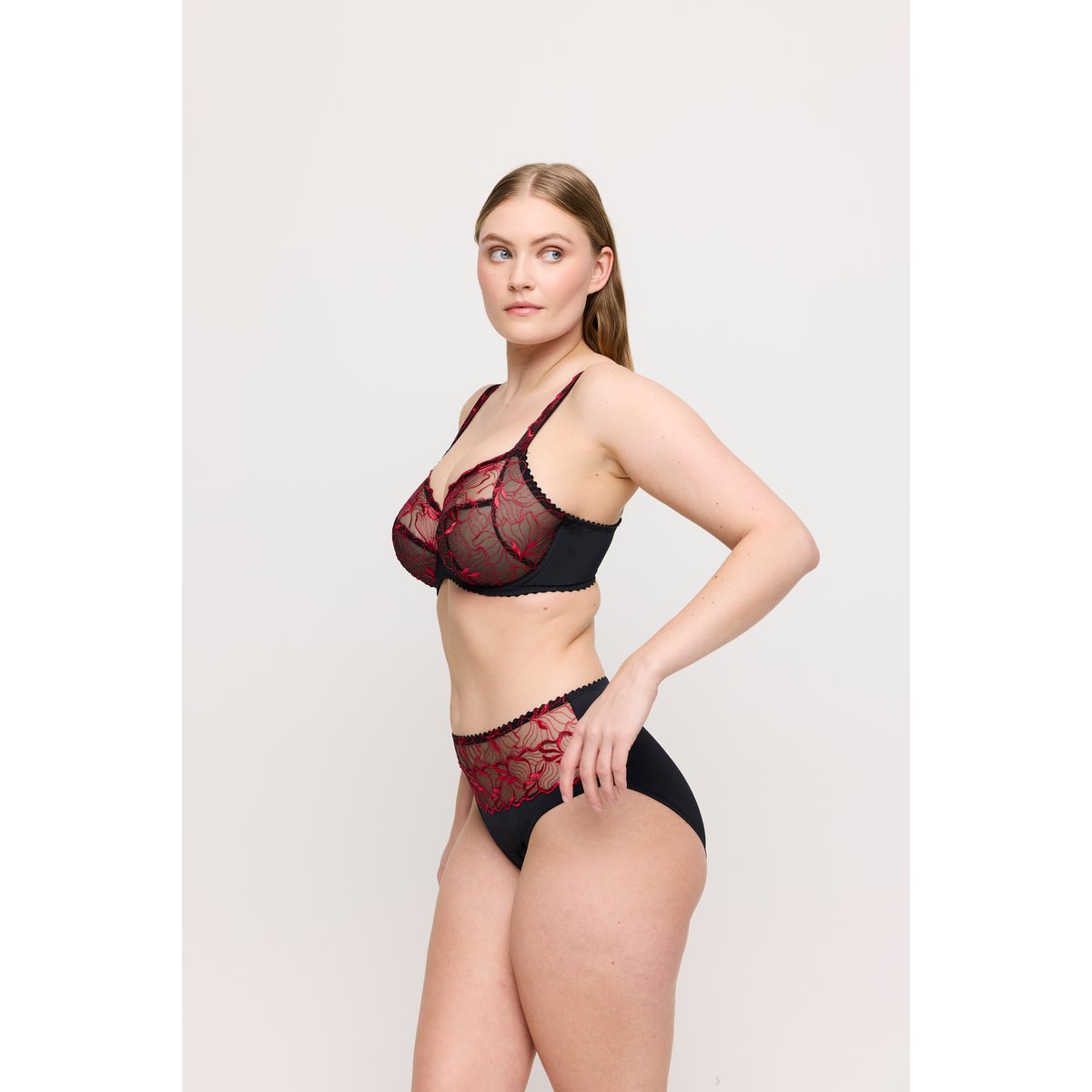 Slip taille haute SPRINGDALE noir - black rose, PRIMADONNA
