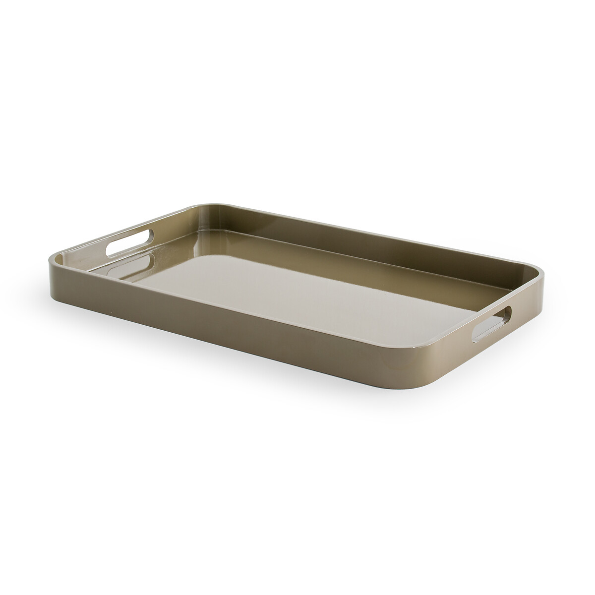 Bandeja rectangular lacada, Barniz caqui, AM.PM
