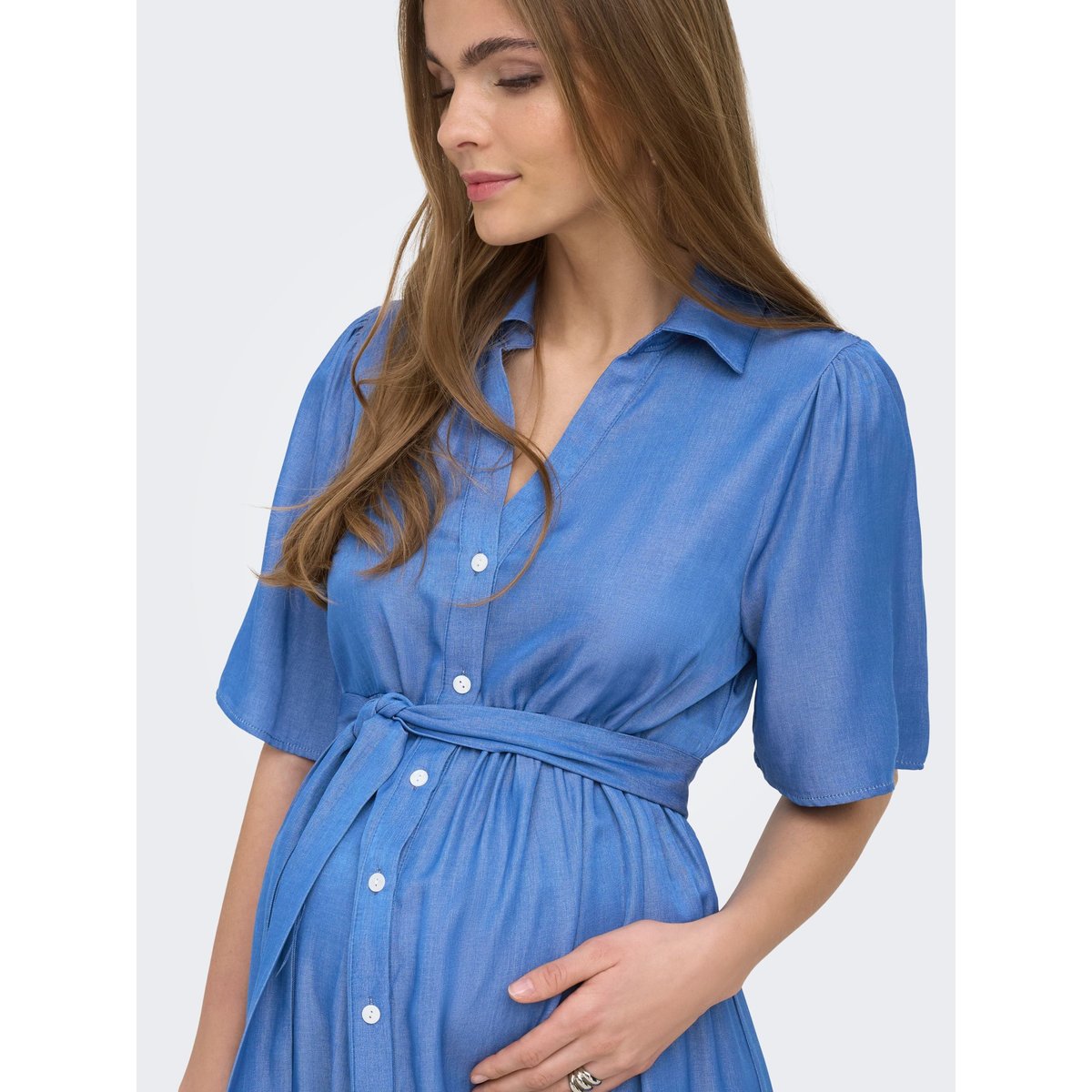 Robe medium blue denim, ONLY
