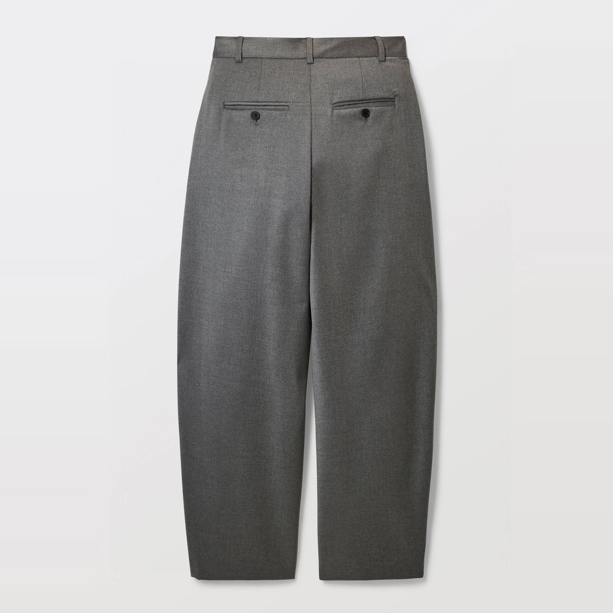 Pantalon large fluide uni robot, MONOPRIX