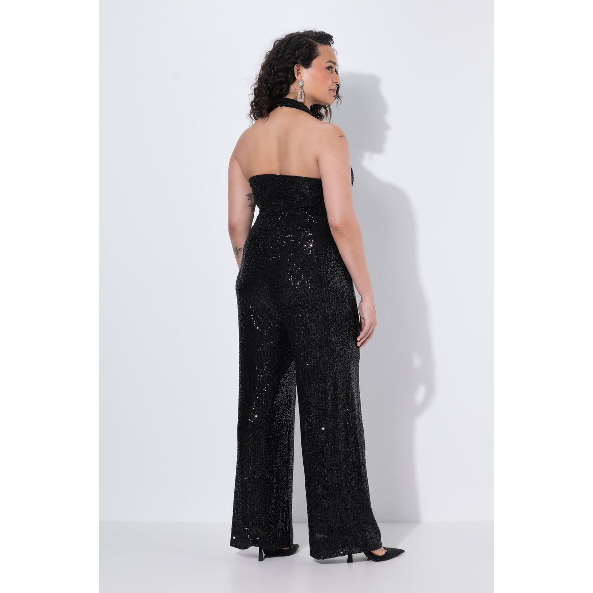 Combinaison à paillettes noir, ULLA POPKEN