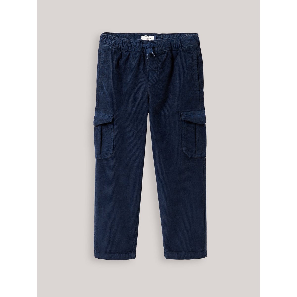 Cargo en velours marine, CYRILLUS