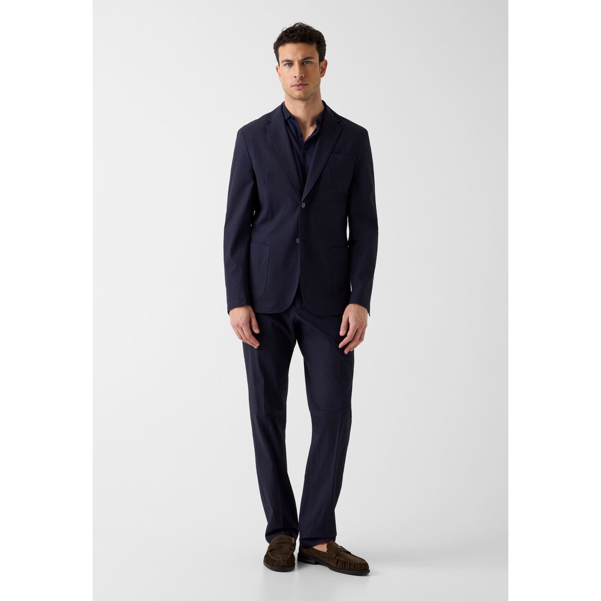 Pantalons Slim Fit bleu foncé, GUESS