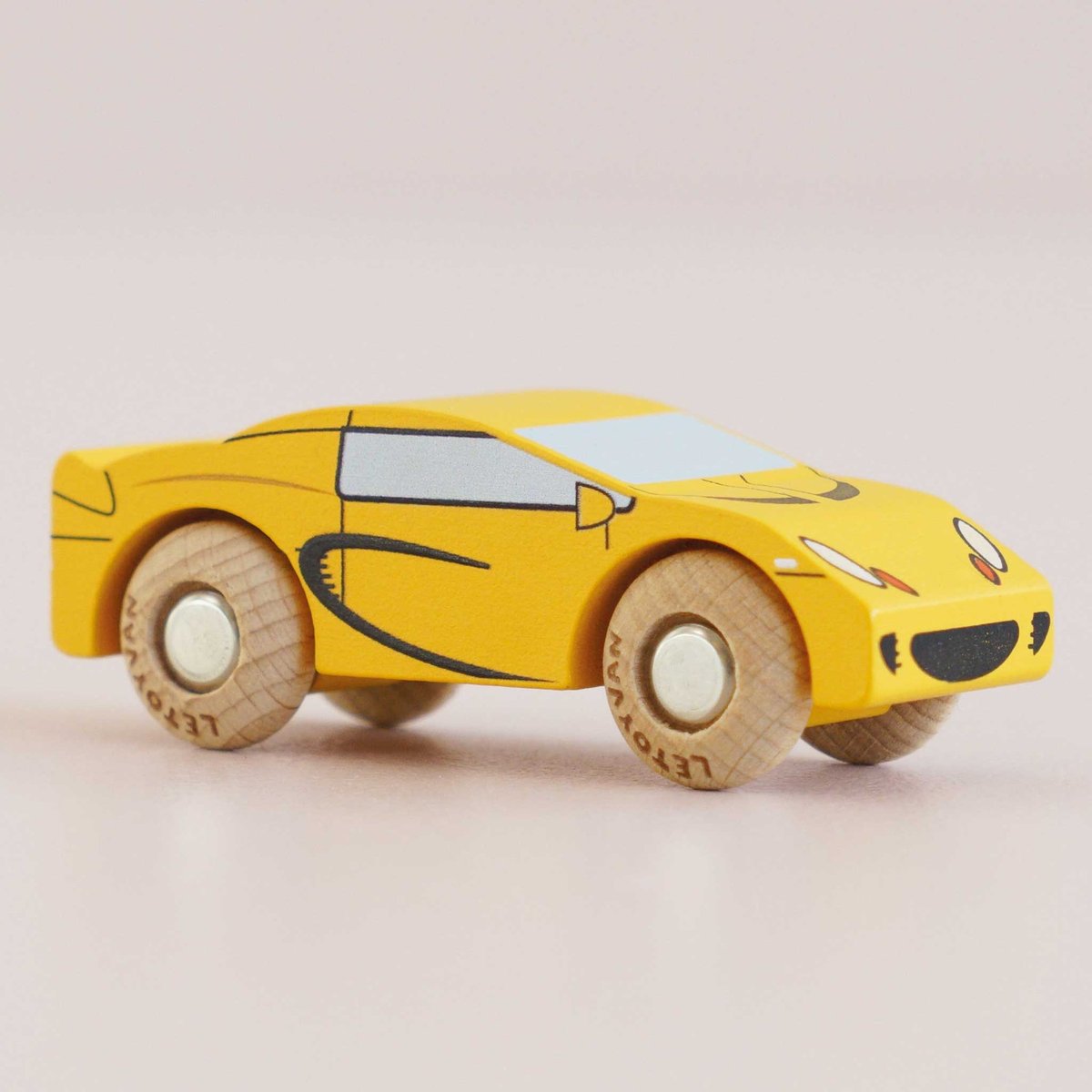 Voiture Louis No 19 jaune, LE TOY VAN