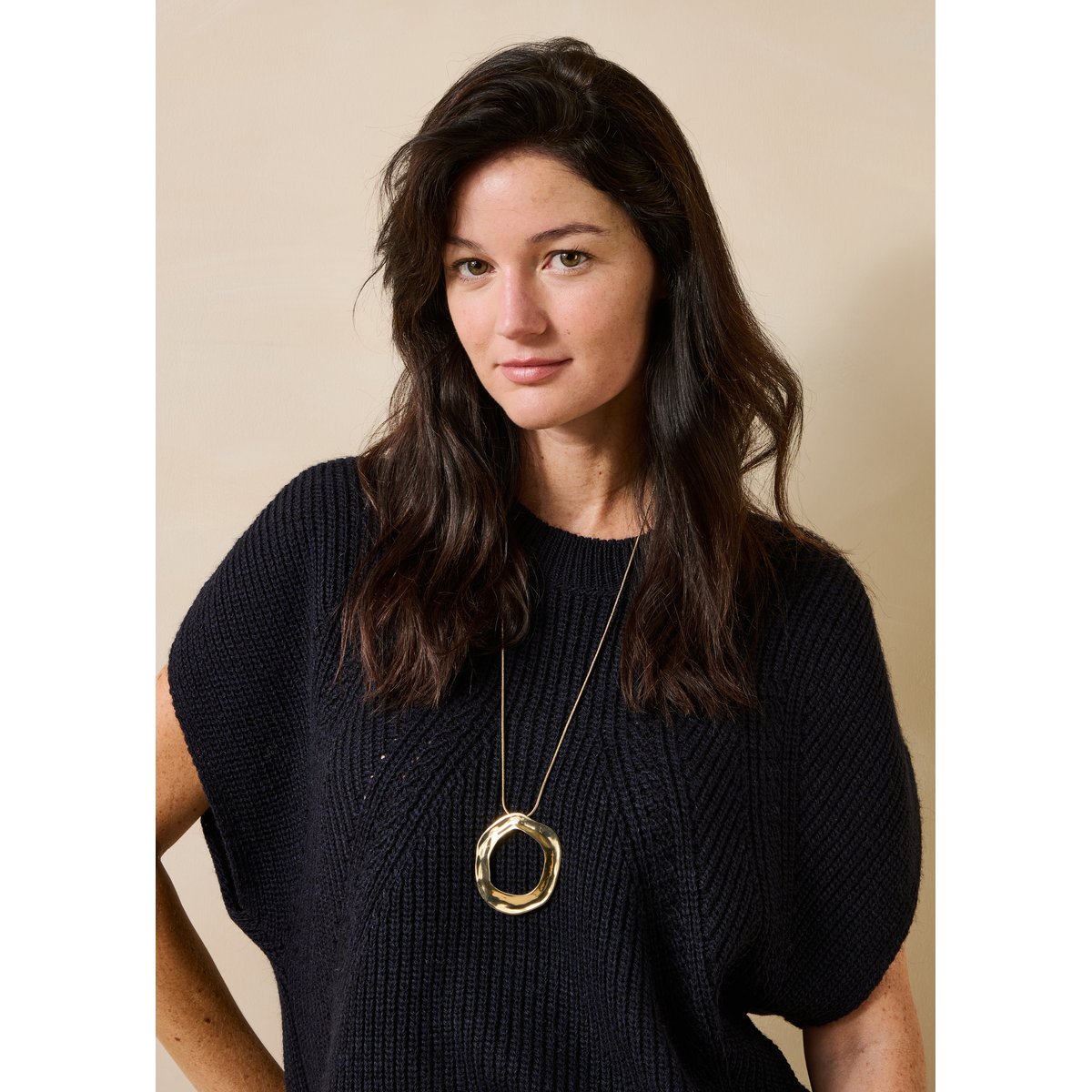 Collier sautoir light gold, LA FEE MARABOUTEE