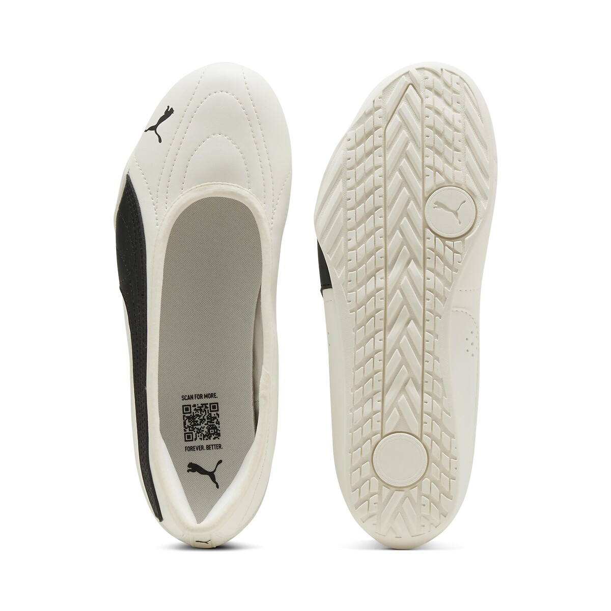 Ballerine Catch Soleil ecru/nero, PUMA