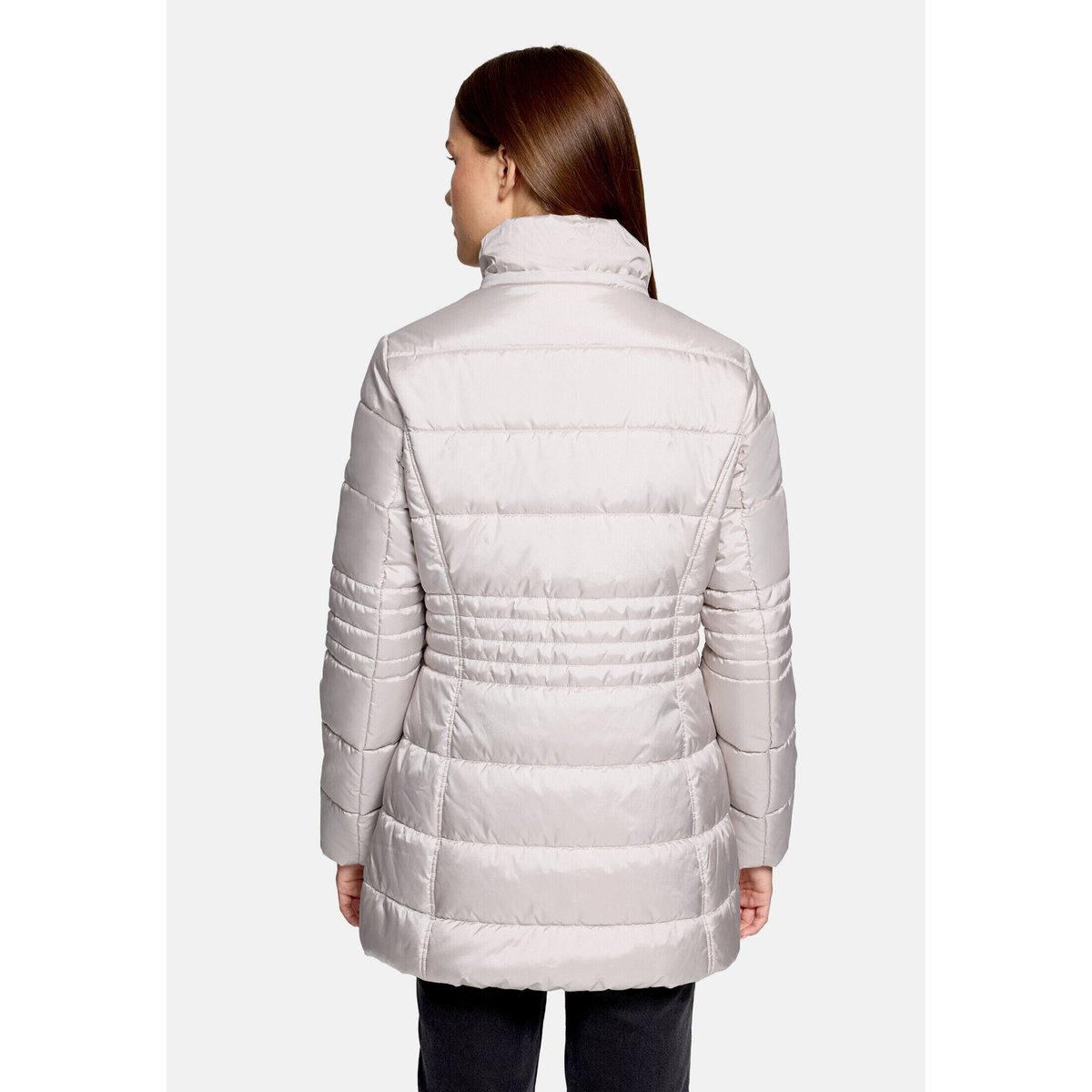 Veste outdoor à capuche amovible silver cloud, BETTY BARCLAY