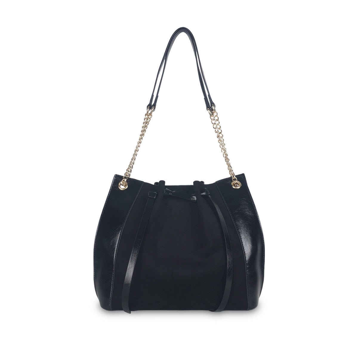 Sac shopper M Tarick noir,doré, LOLLIPOPS