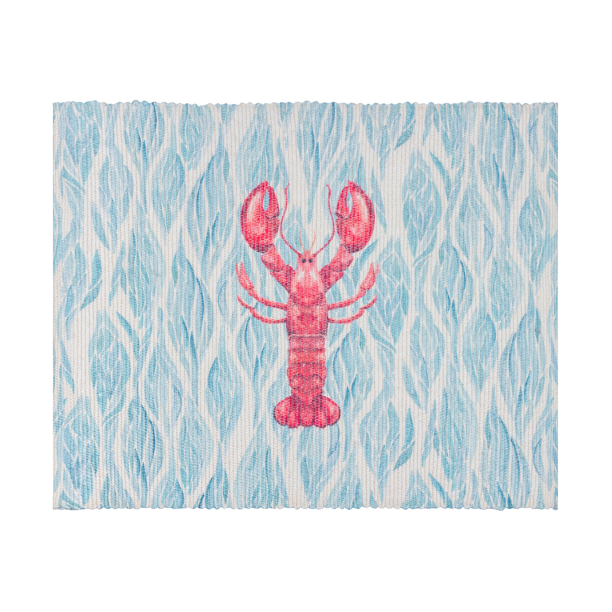 Set of 4 Abersoch Indoor/Outdoor Placemats aquamarine, WYLDER