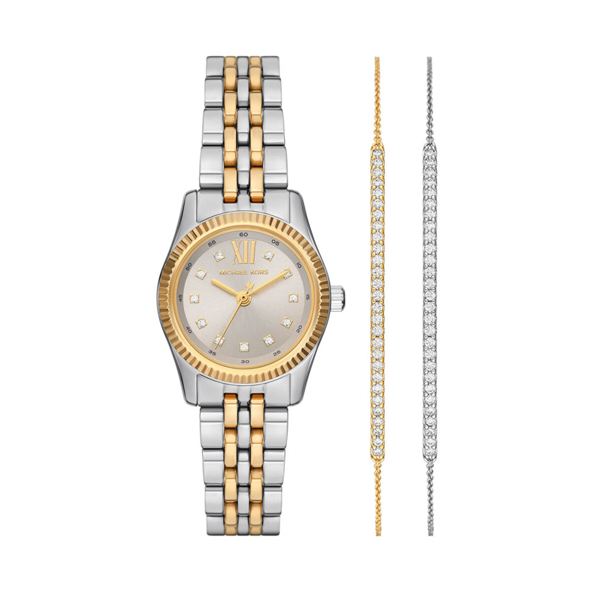 Montre Analogique  LEXINGTON argenté argenté argenté, MICHAEL KORS