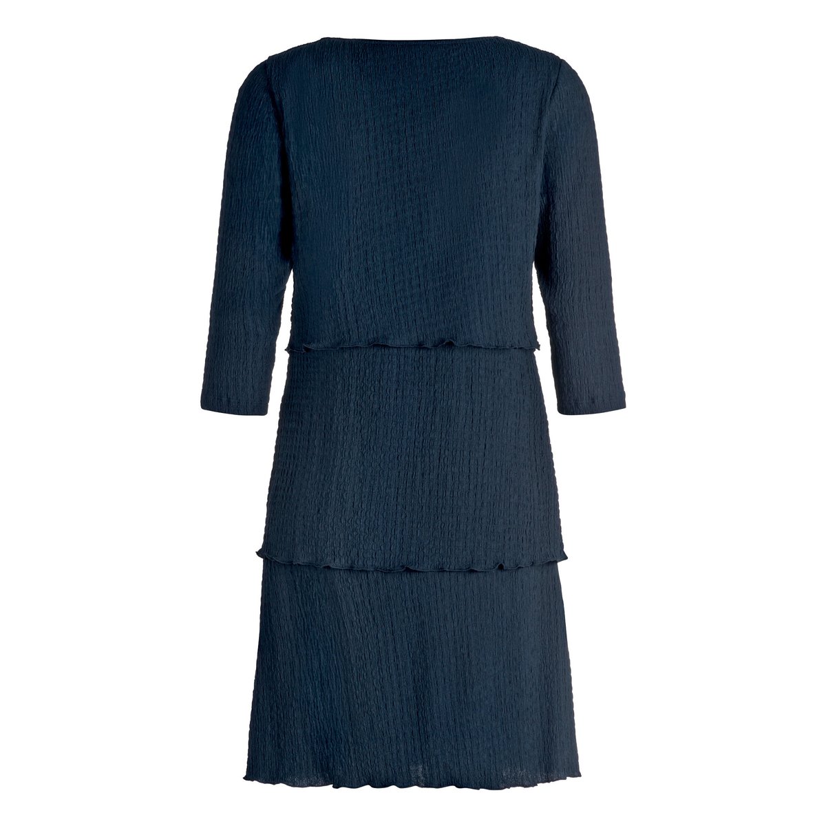 Robe à volants à manches 3/4 dark sky, BETTY BARCLAY