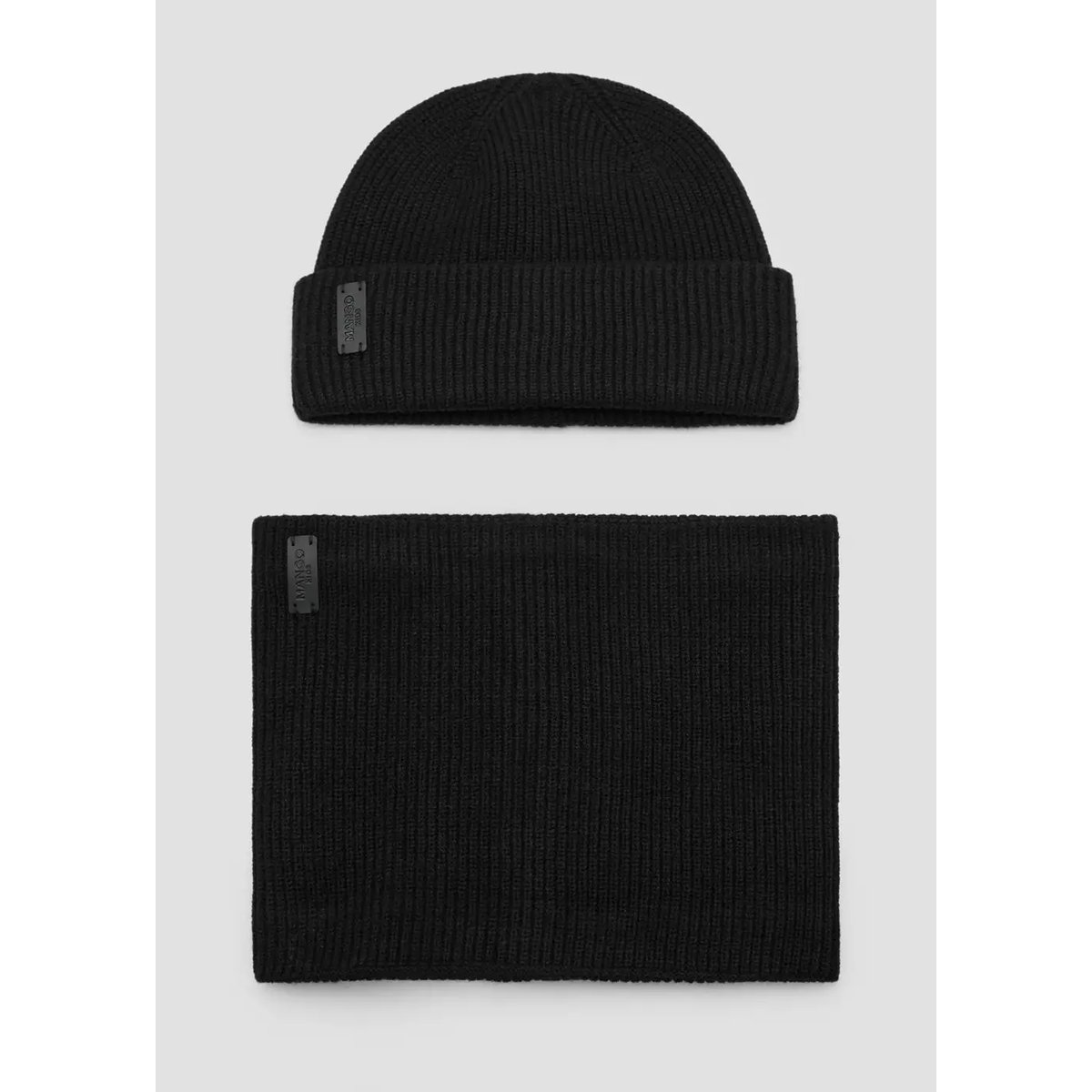 Bonnet craigb noir, MANGO KIDS