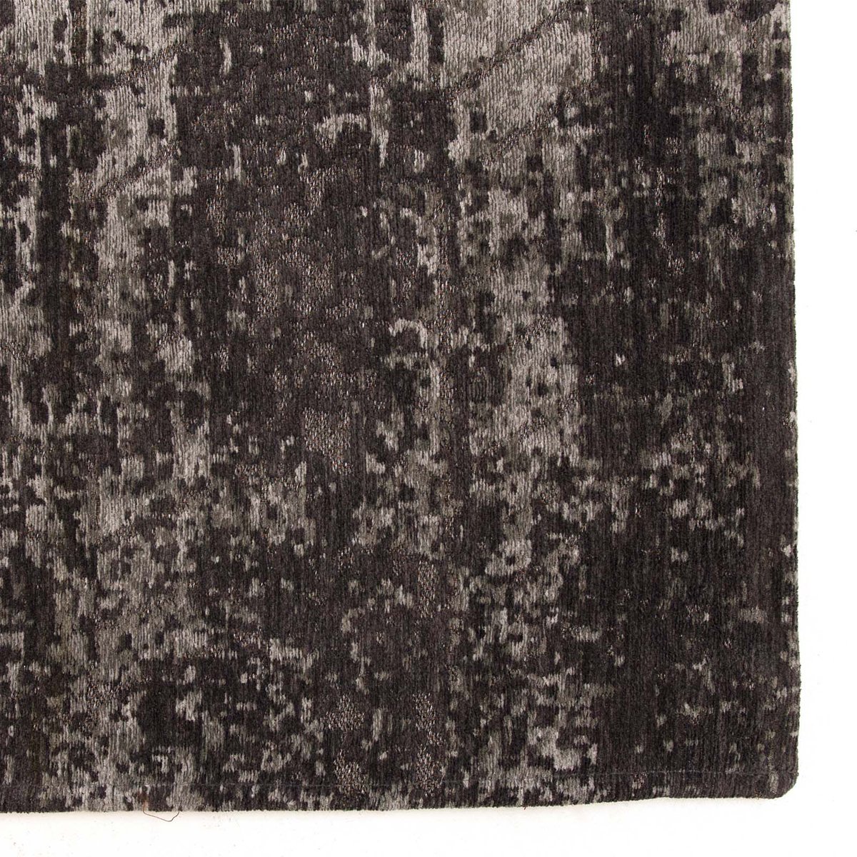 Tapis intérieur/extérieur tissé plat BRONX noir, NOVATREND