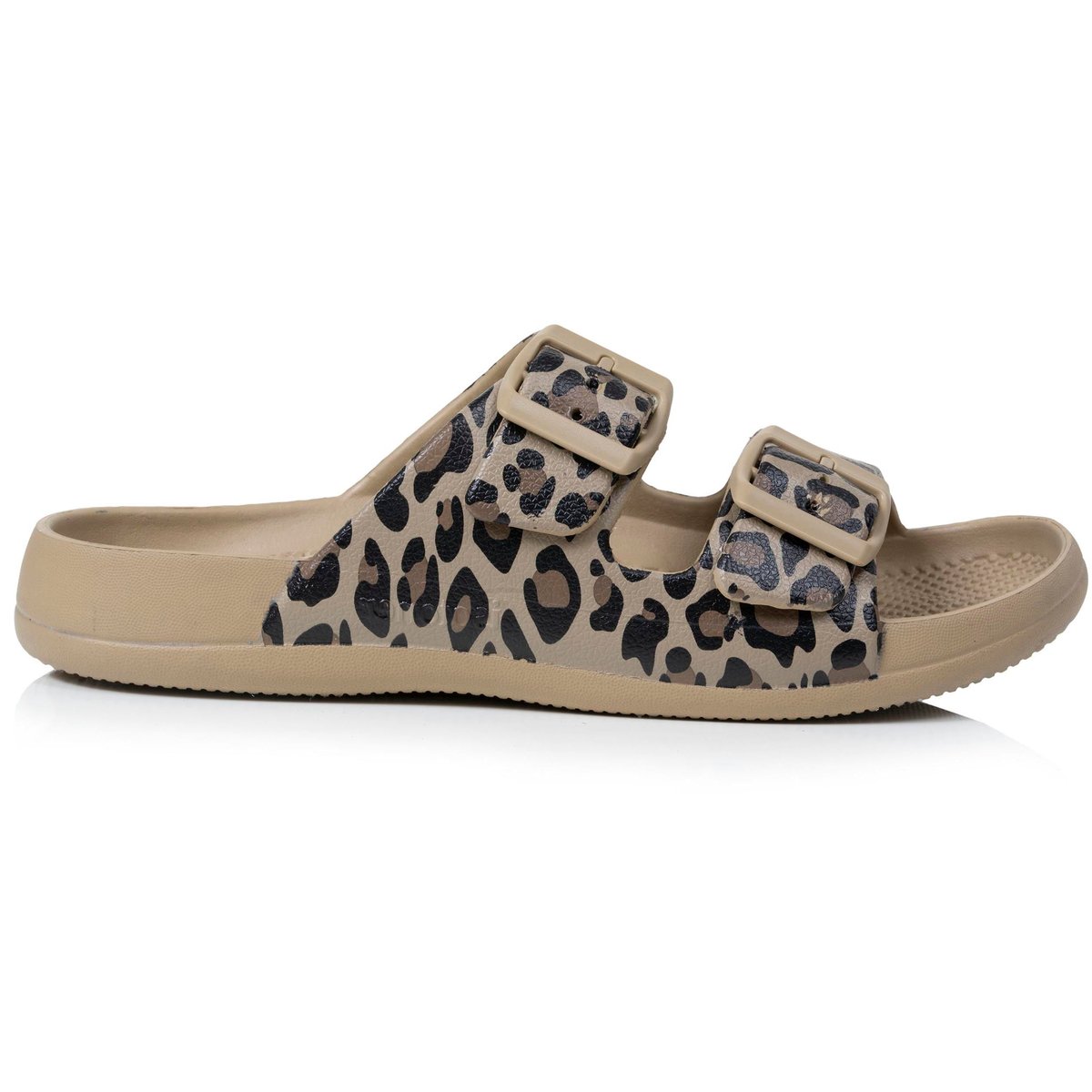 Sandales semelle extra-flex, légère, patch talon ultra confort multicolor, ISOTONER