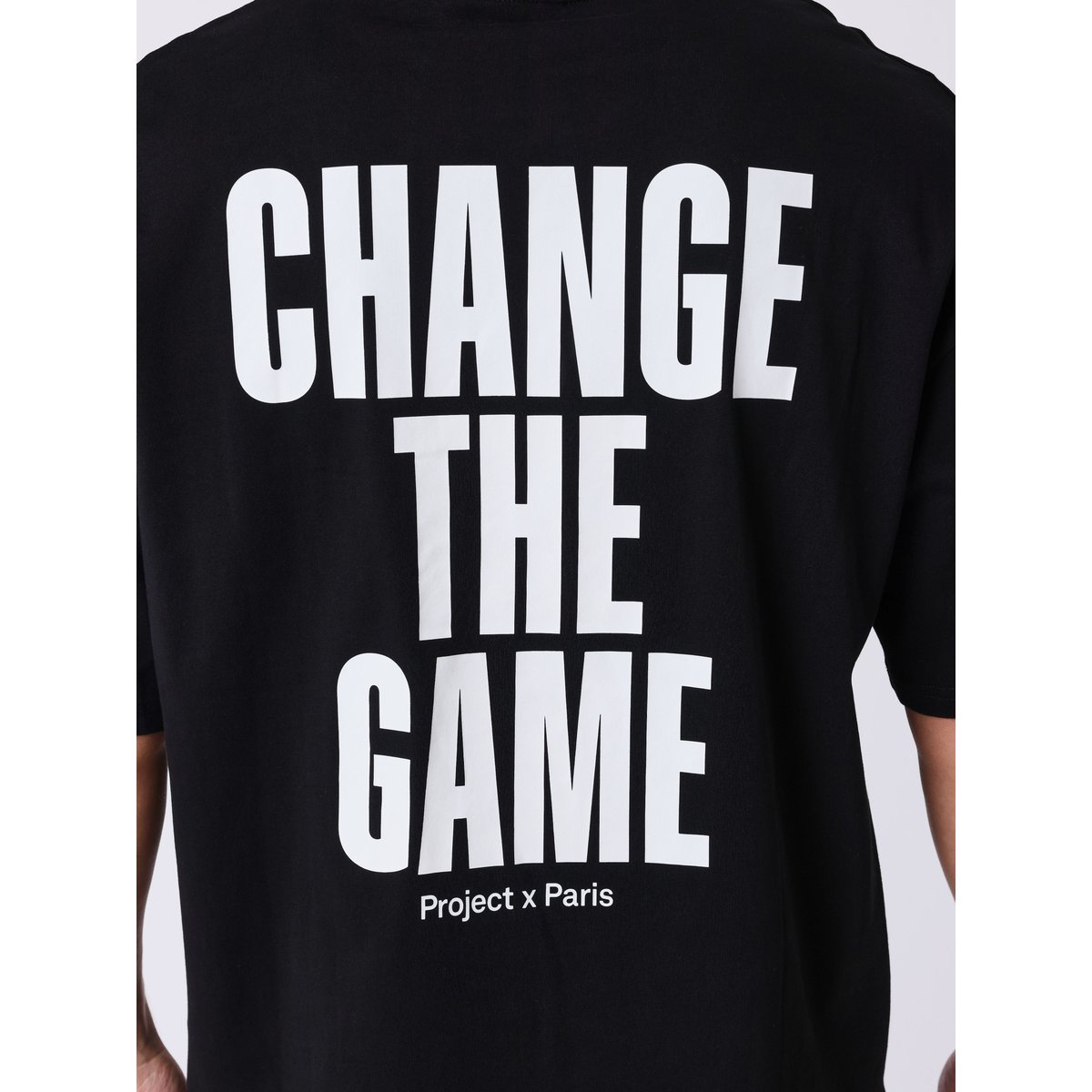 T-shirt boxy Essentials noir, PROJECT X
