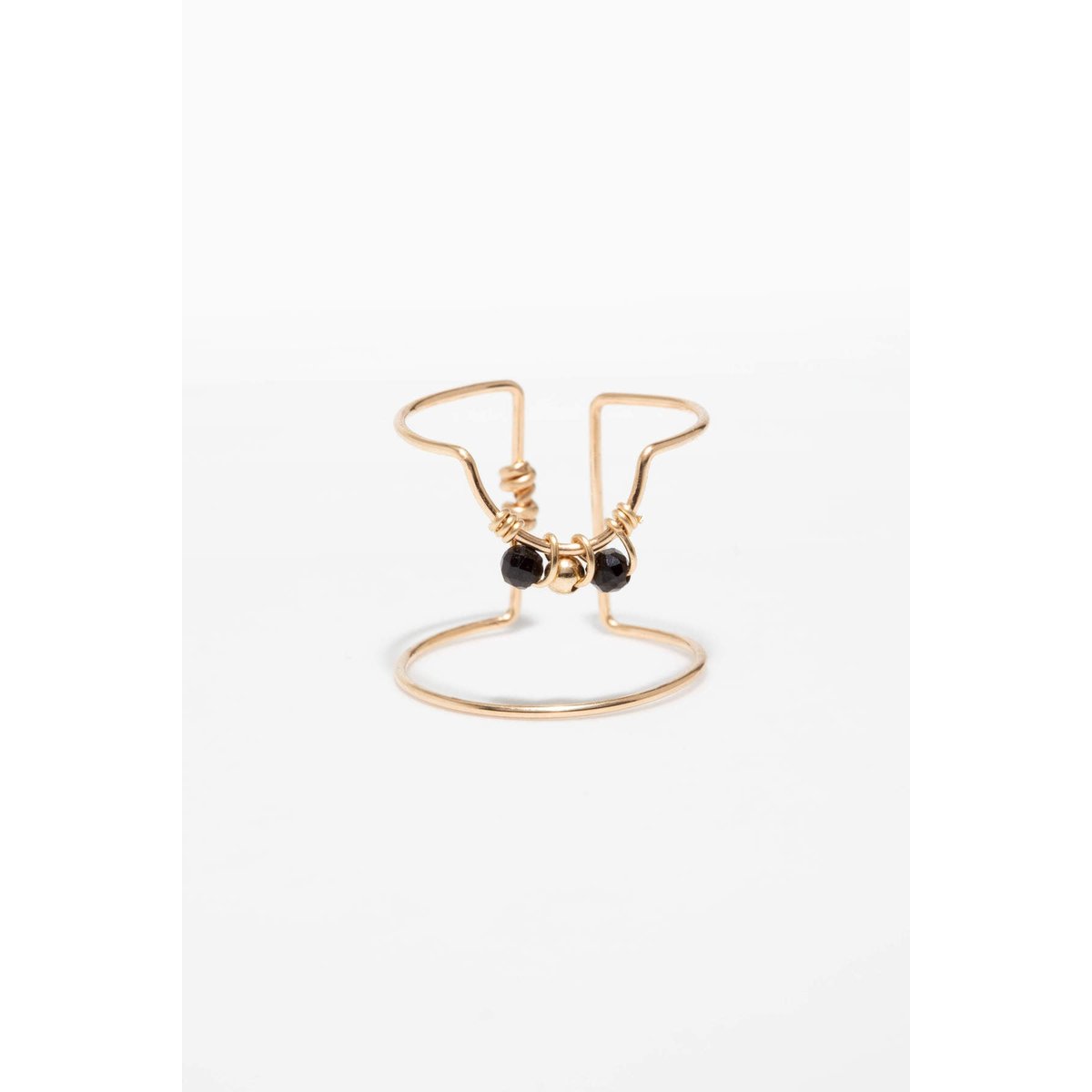 Bague d'ongle tissage - Spinelle spinelle, YAY PARIS