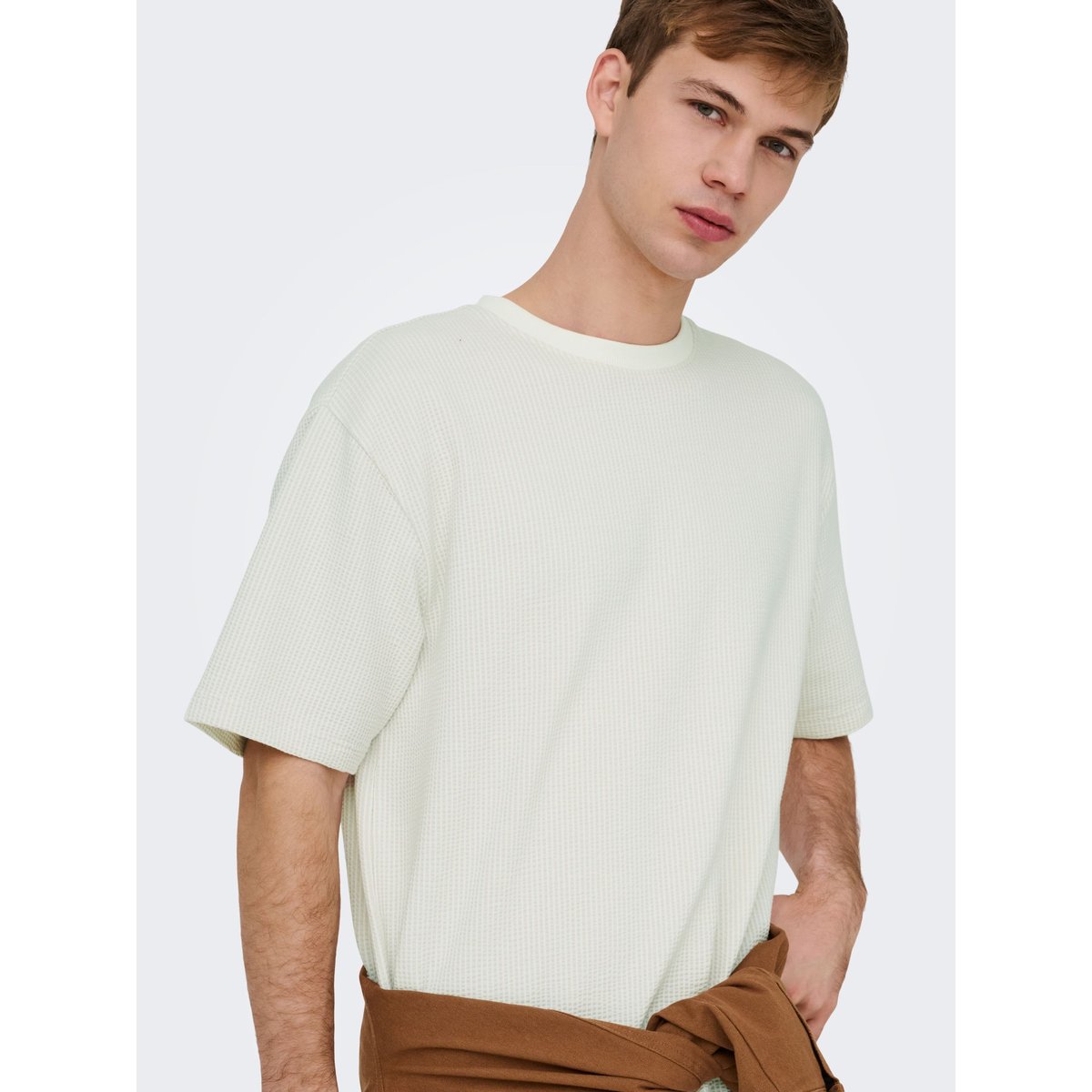 T-Shirt egret, ONLY & SONS