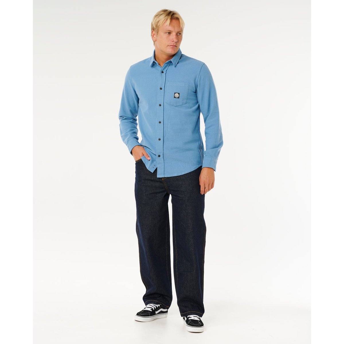 Chemise PREMIUM SURF manches longues bluefin, RIP CURL