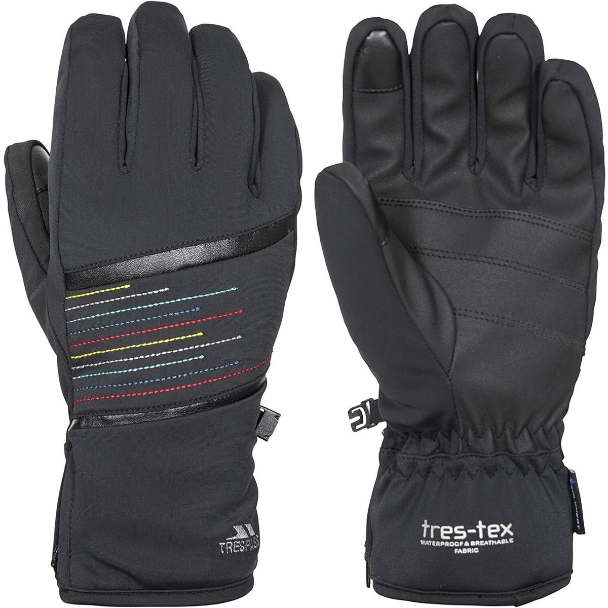 Gants KAY noir, TRESPASS