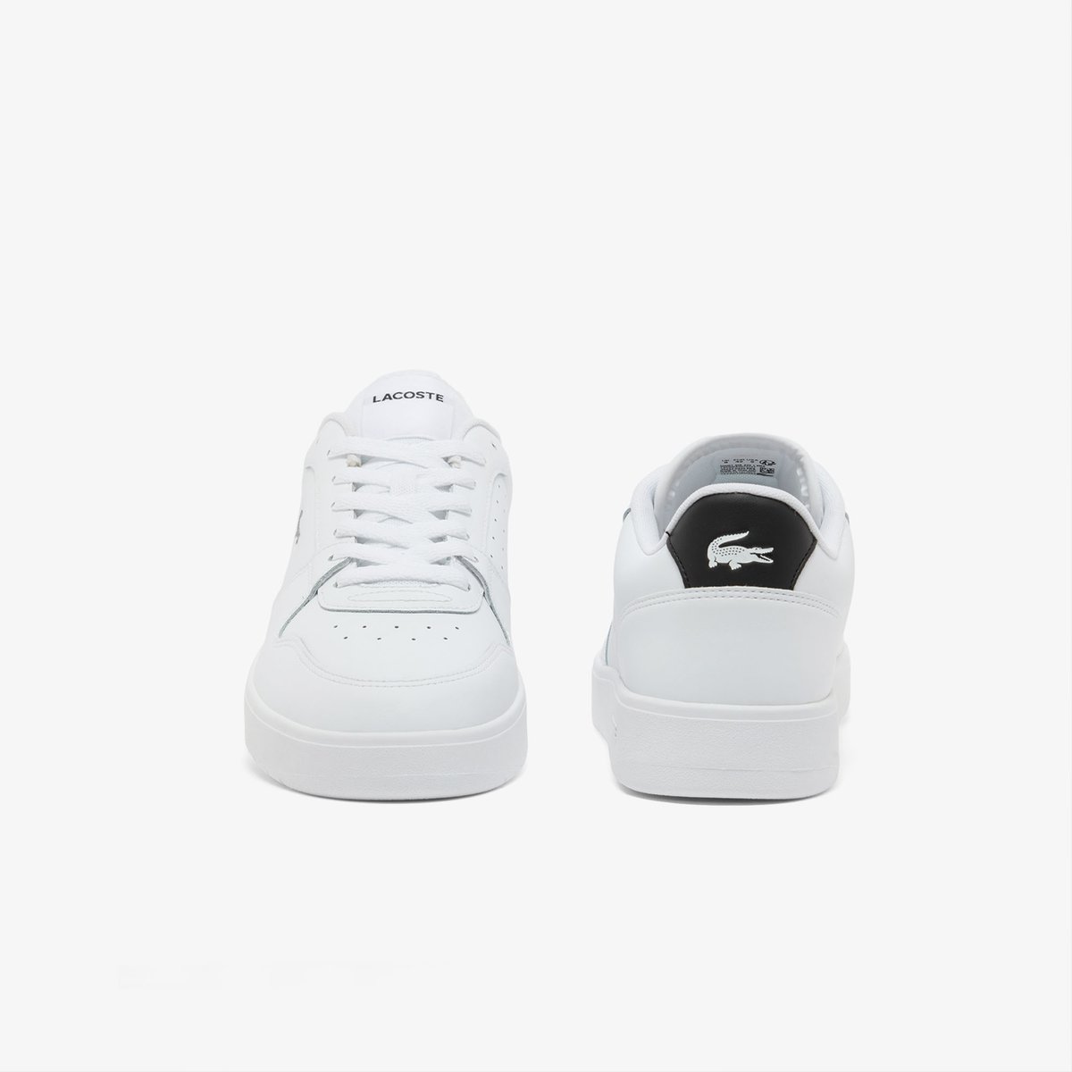 Sneakers Court Ace homme en cuir blanc-147, LACOSTE