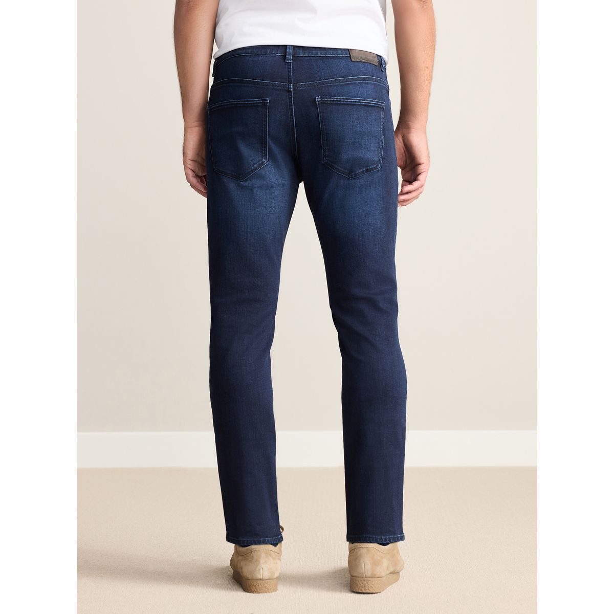 Jean doux Signature bleu, NEXT