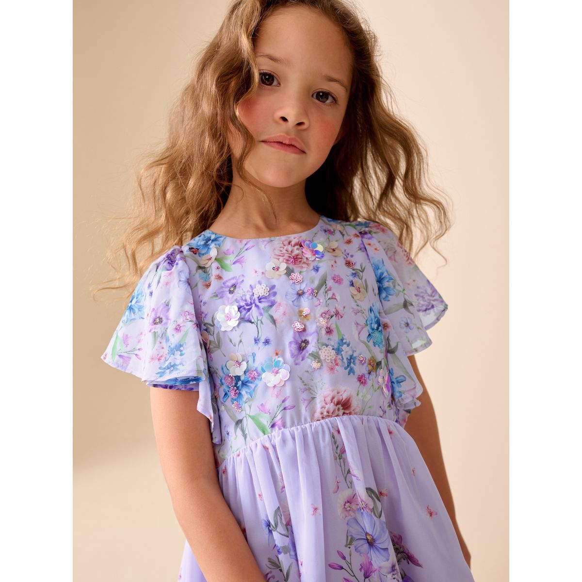 Robe habillée violet lilas, NEXT
