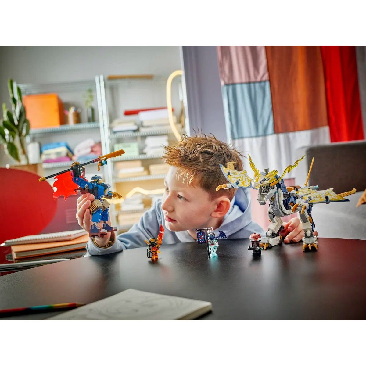 LEGO NINJAGO - Robot Dragonnier de Rogue - 71843 : Aventure Épique pour Enfants multicolore, LEGO