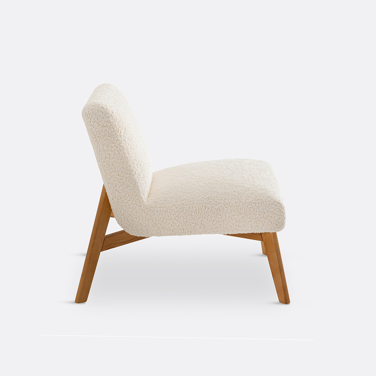 Fauteuil bouclette Jymari ecru, LA REDOUTE INTERIEURS