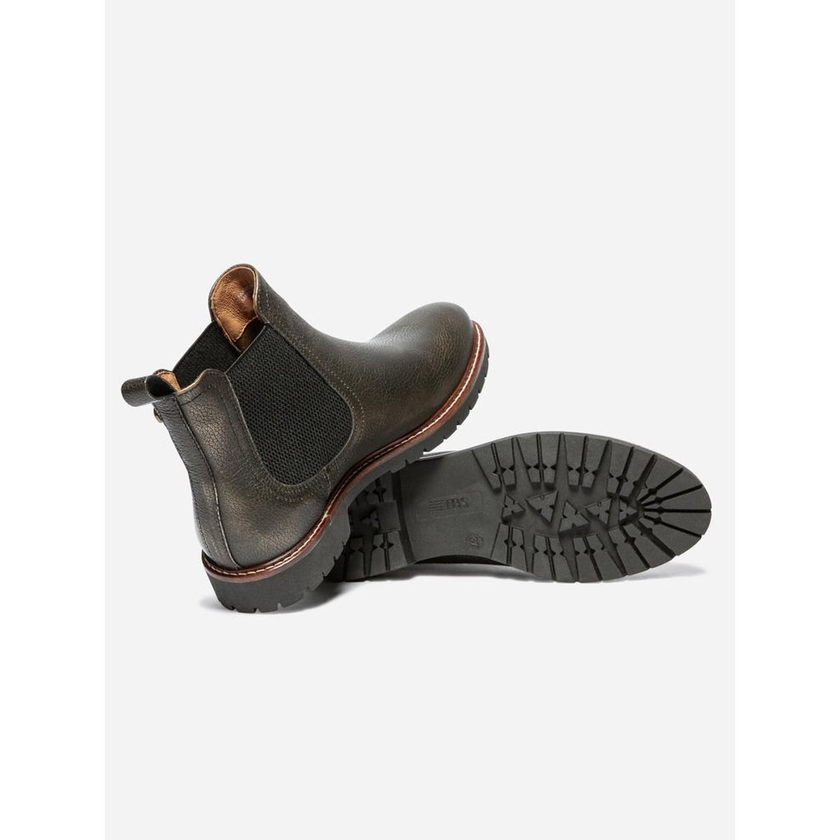 Chelsea boots CORDELA noir mordore, TBS