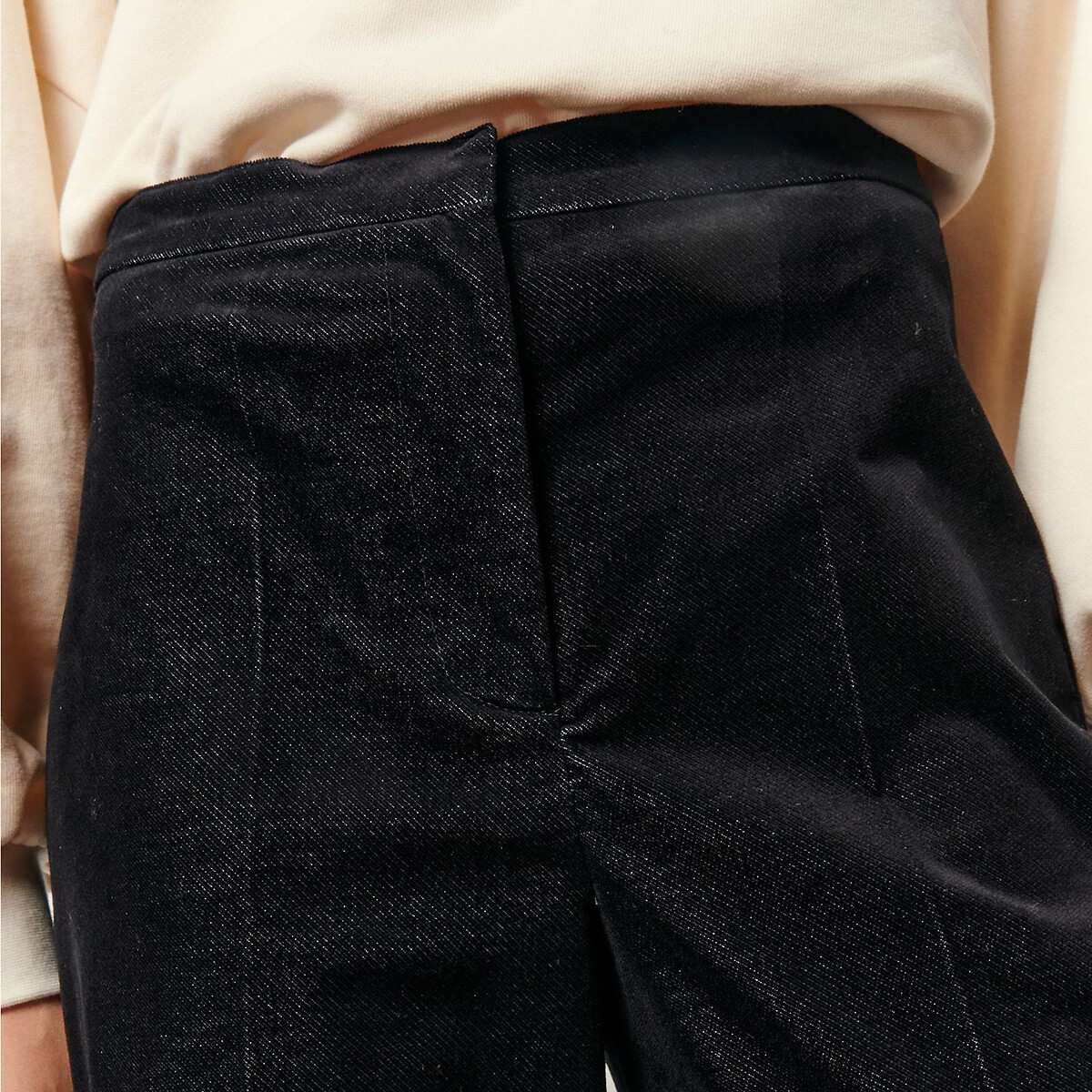 Pantalon en velours ALVELVET noir, SESSUN