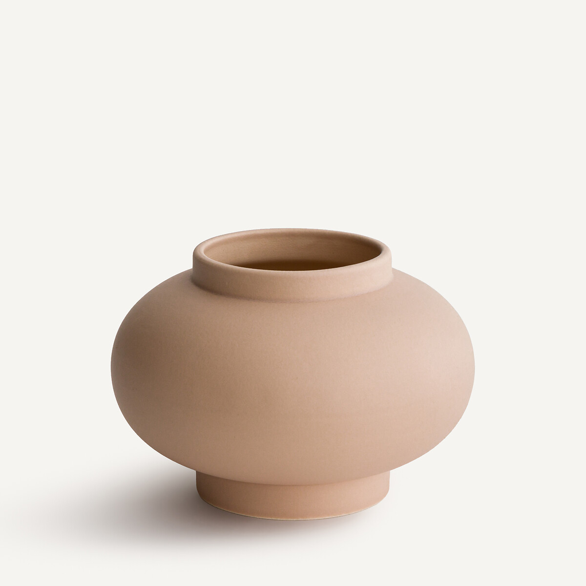 Vase rond en céramique mate, LECCIA beige rosé, AM.PM