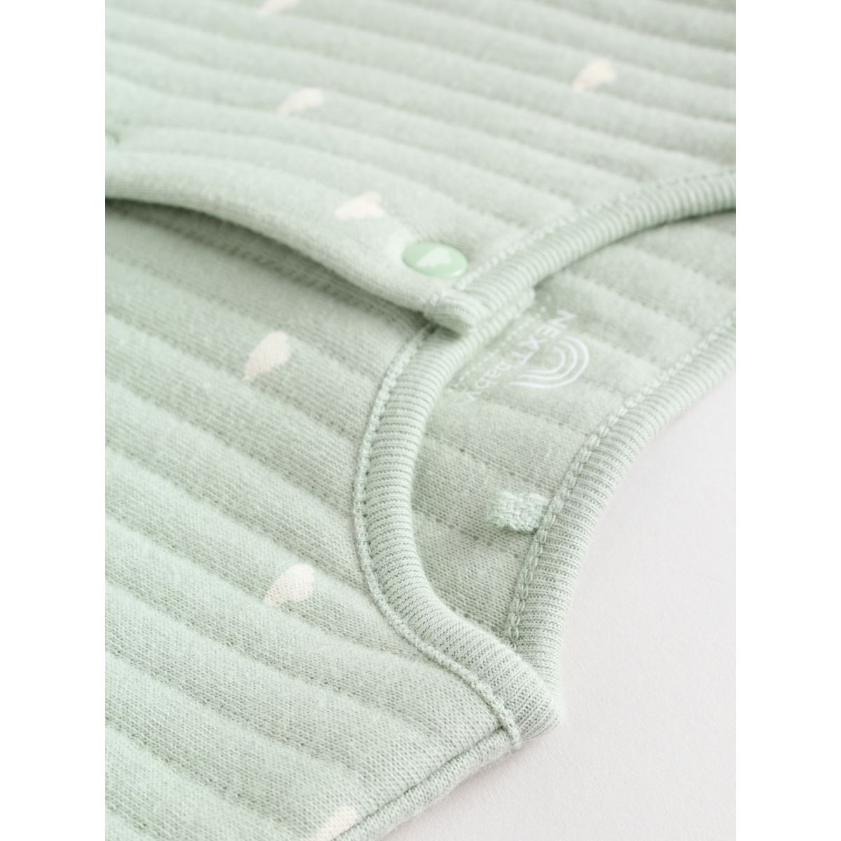 Grenouillère matelassée bébé, lot de 2 vert sauge, NEXT