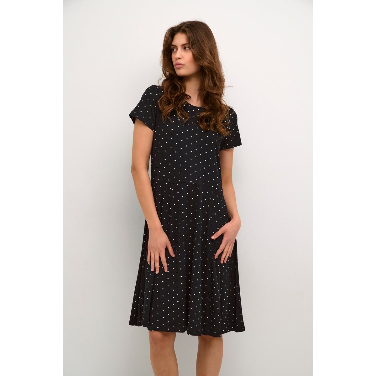 Robe noir black deep, KAFFE
