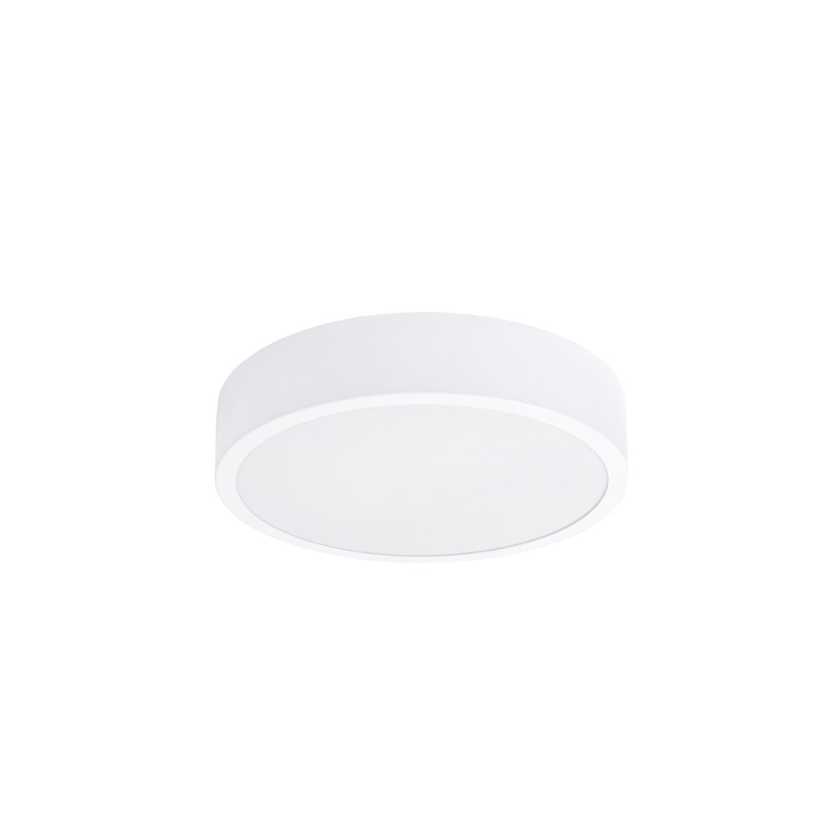 Plafonnier Aluminium Blanc LED 1 Onyx 30 blanc, EDEN