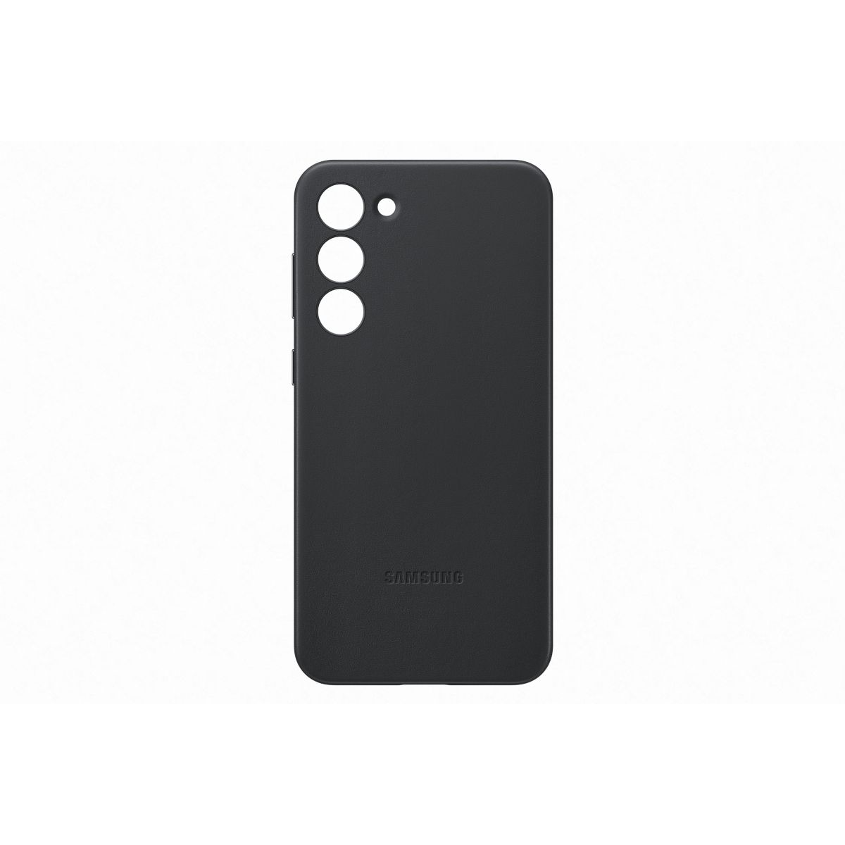 Coque S23+ cuir Noir noir, SAMSUNG
