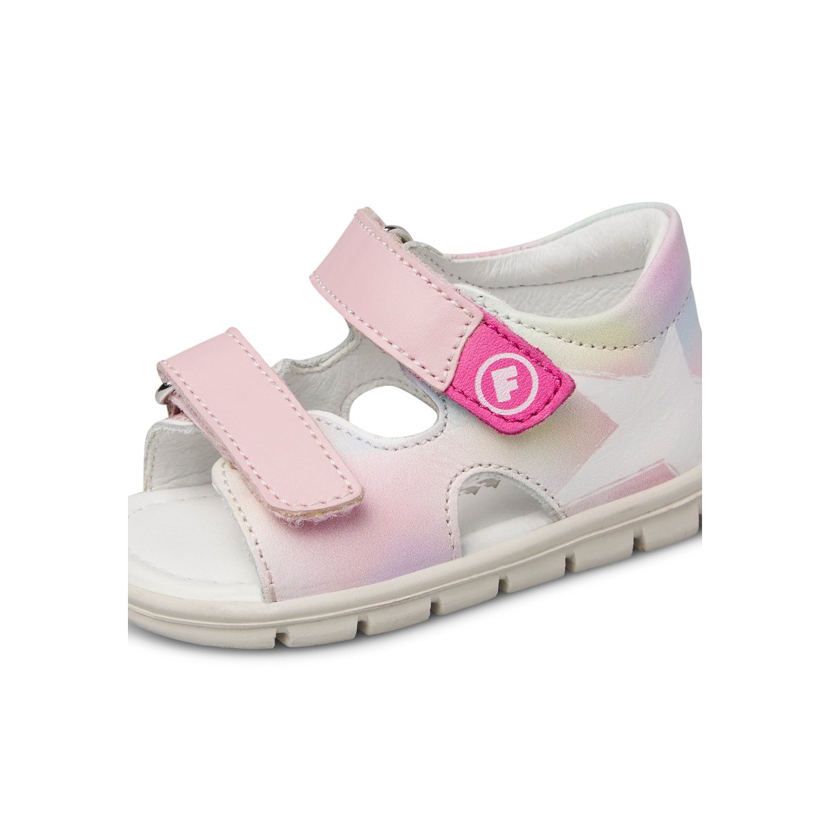 Sandales en cuir FULDY rose-, FALCOTTO