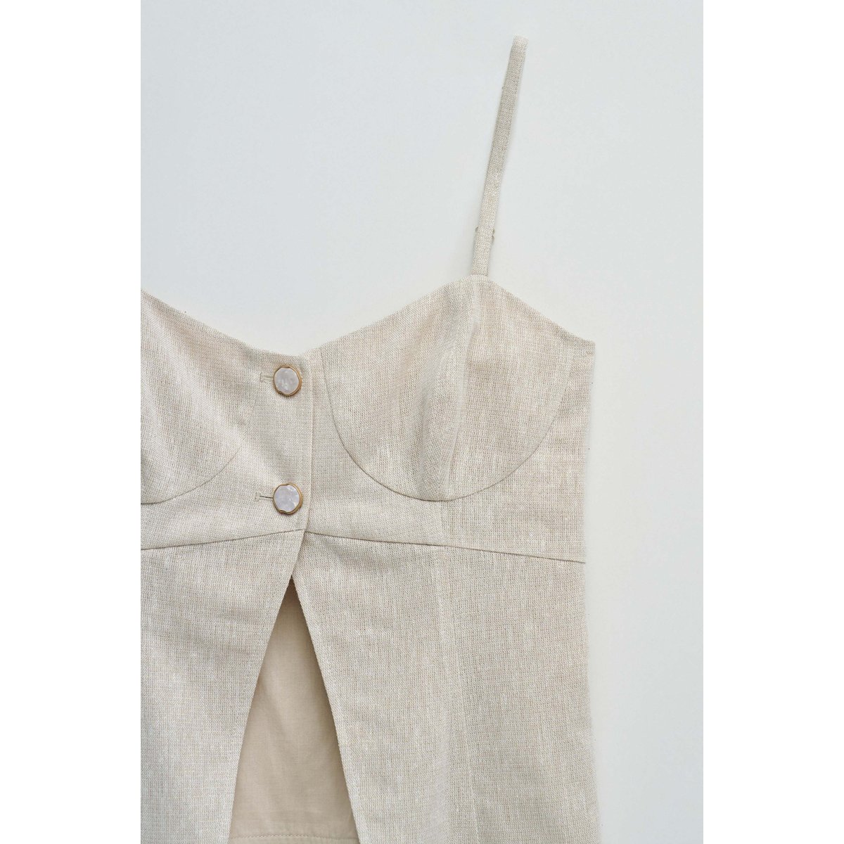 TOP AVEC LIN ecru, SALSA JEANS