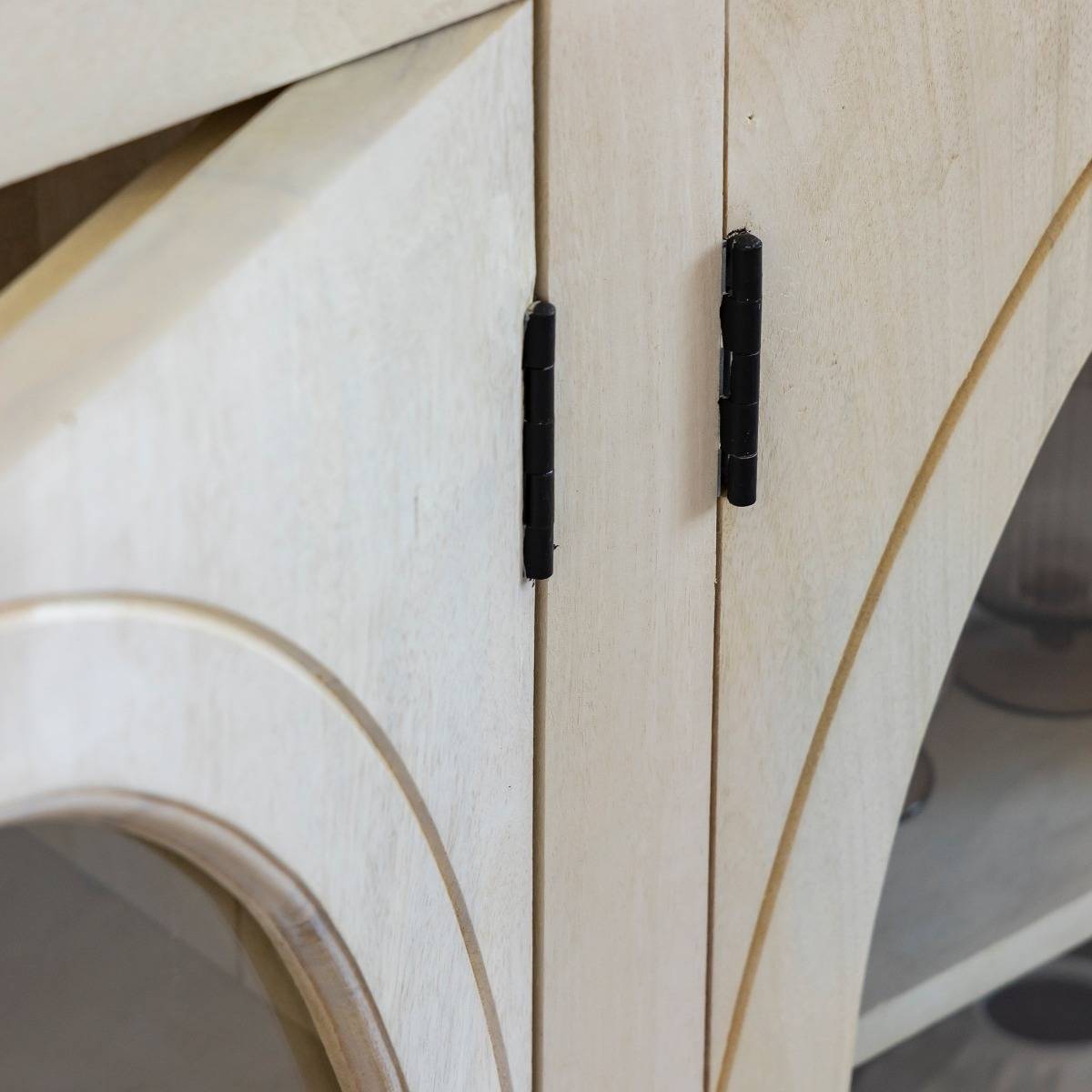 Buffet en bois de manguier MILIAM bois clair, MADE IN MEUBLES 