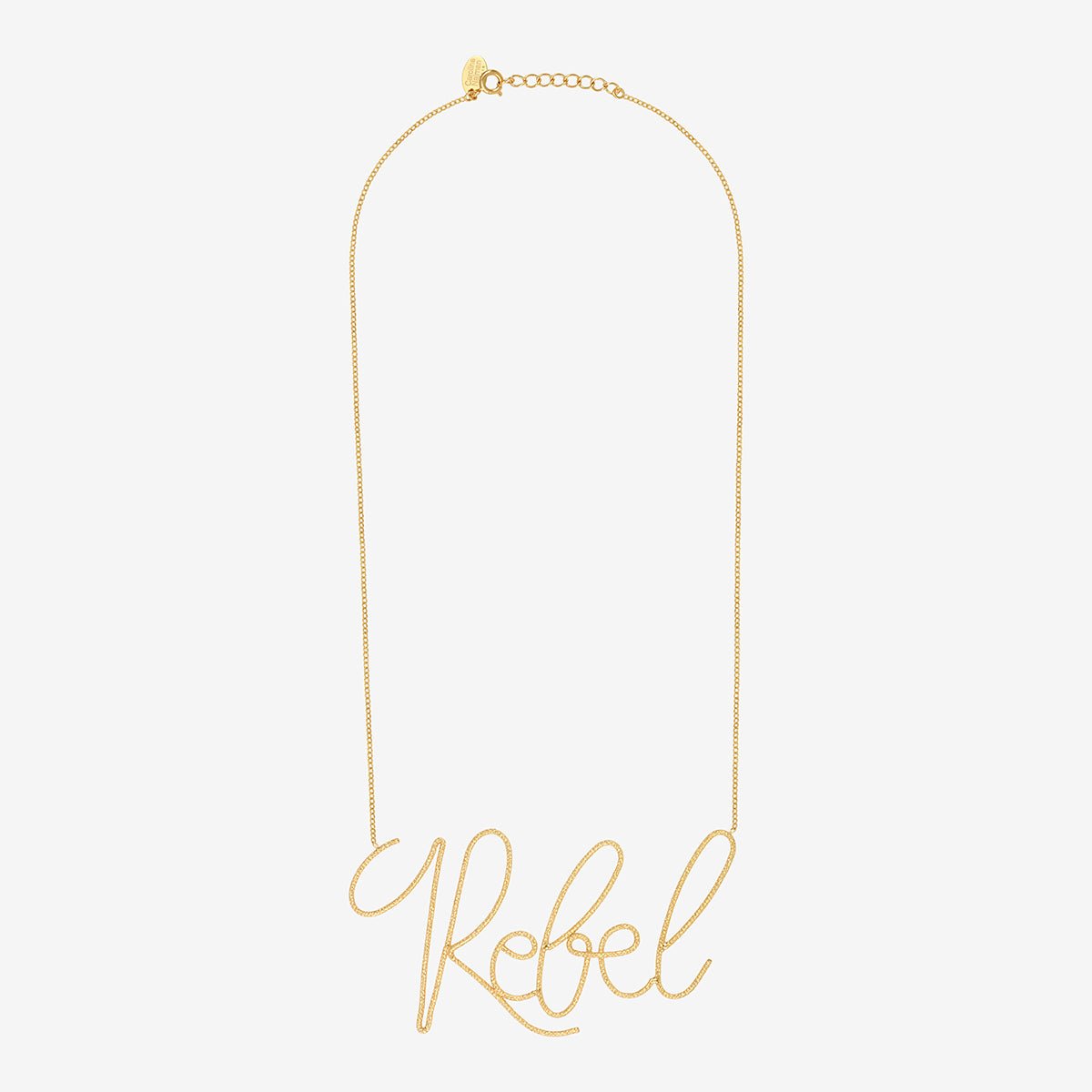 Collier doré rebel - bling xxl doré, CAROLINE NAJMAN