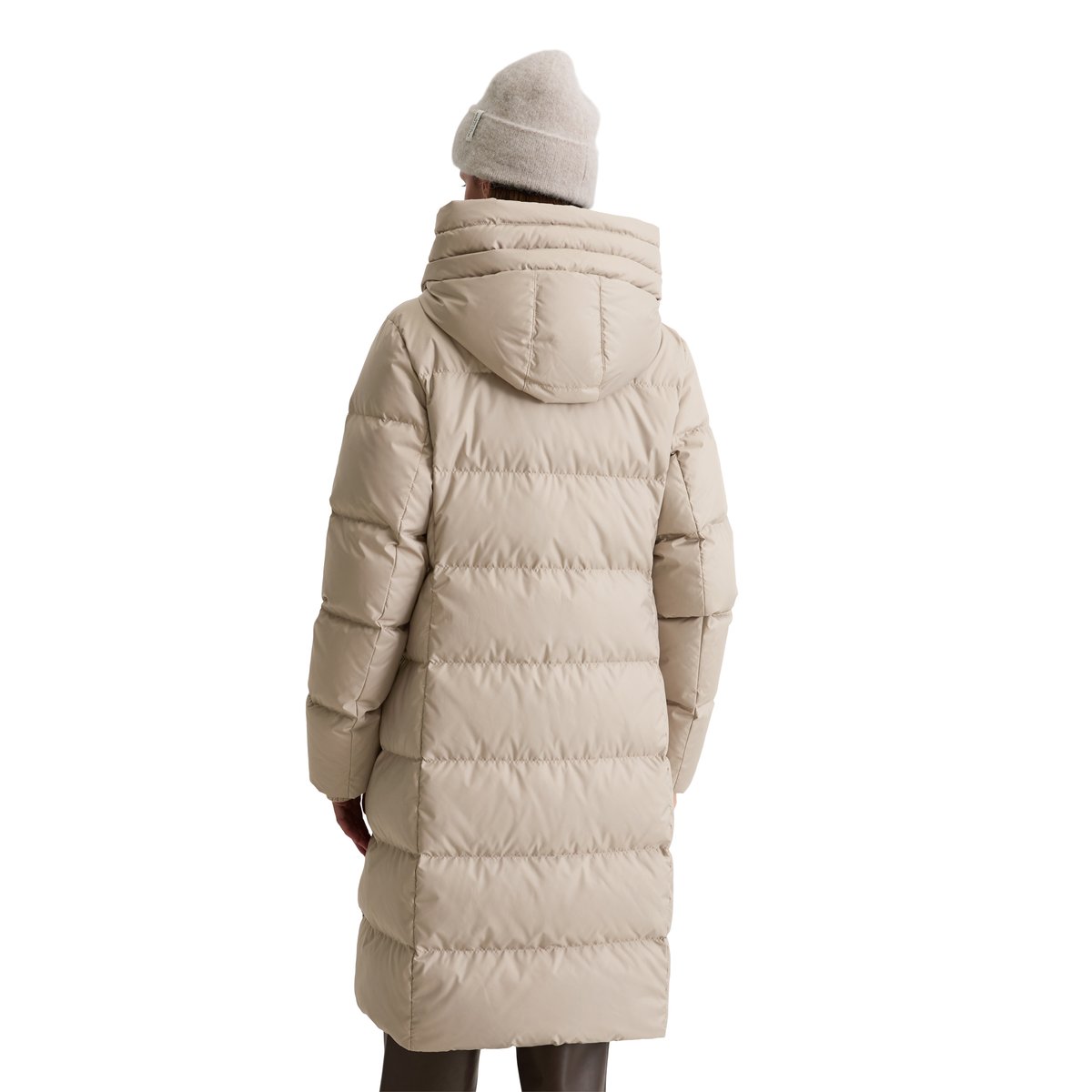 Doudoune à capuche shaped avec surface hydrofuge gris clair, MARC O'POLO