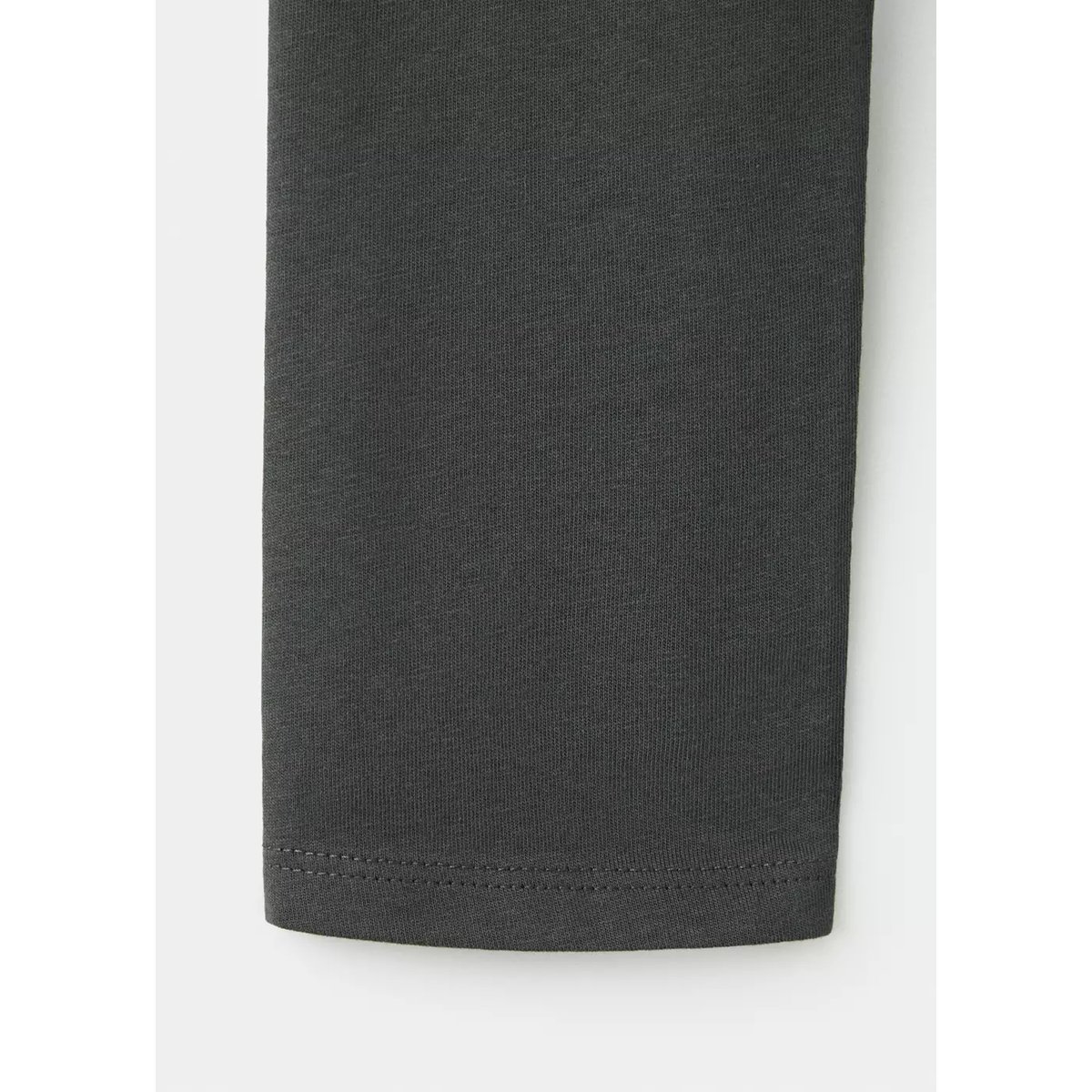 T-shirt coton détail nœud gris anthracite, MANGO TEEN